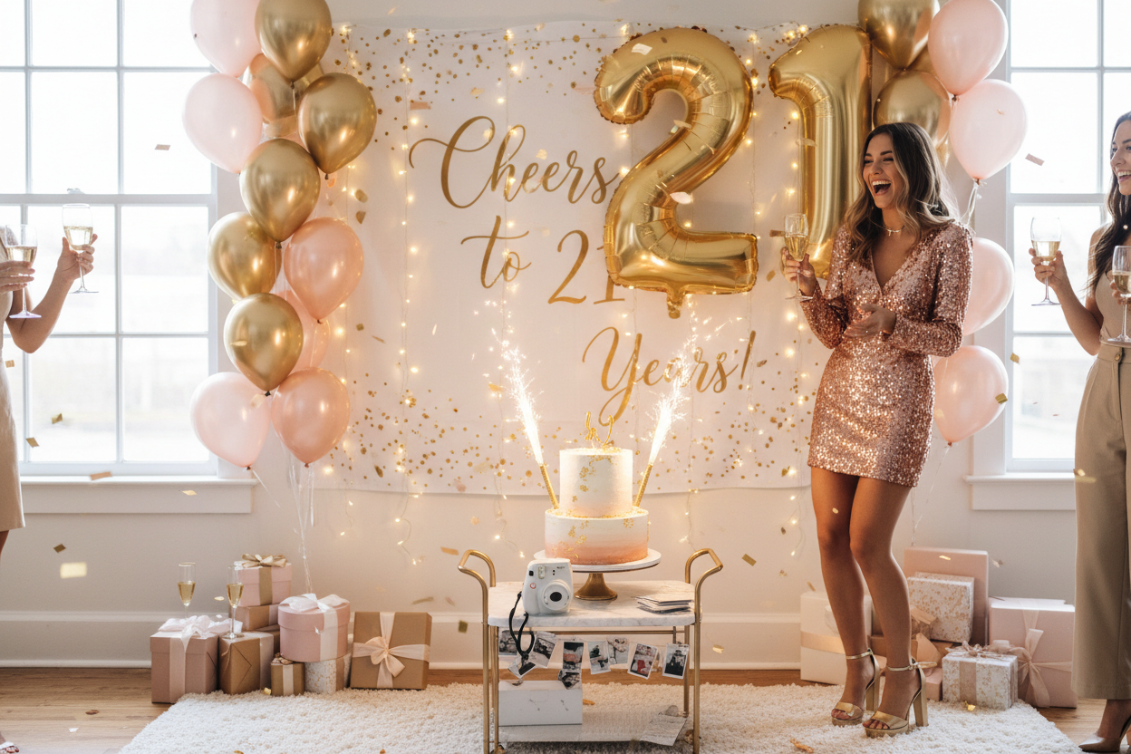 21st Birthday Photoshoot Ideas to Make Your Milestone Unforgettable   Wallpics