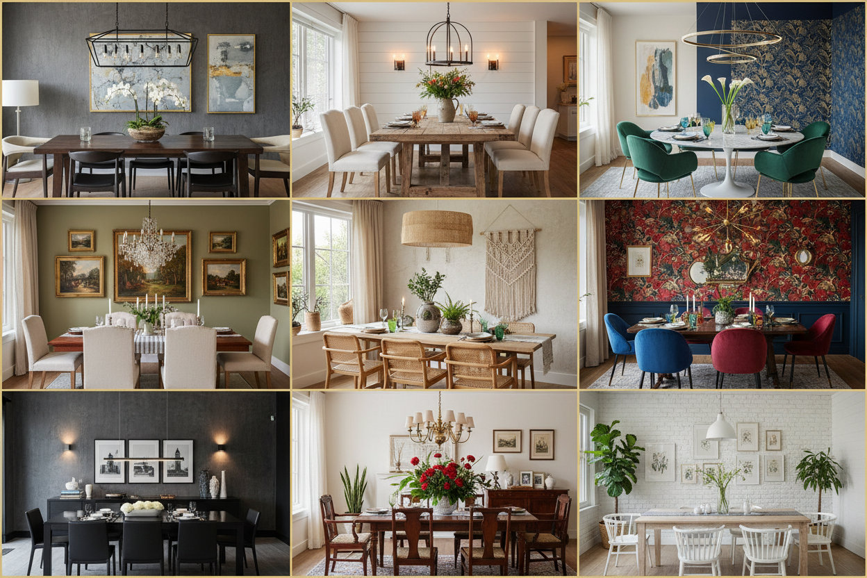 25+ Best Dining Room Decorating Ideas to Transform Your Mealtime Exper ...