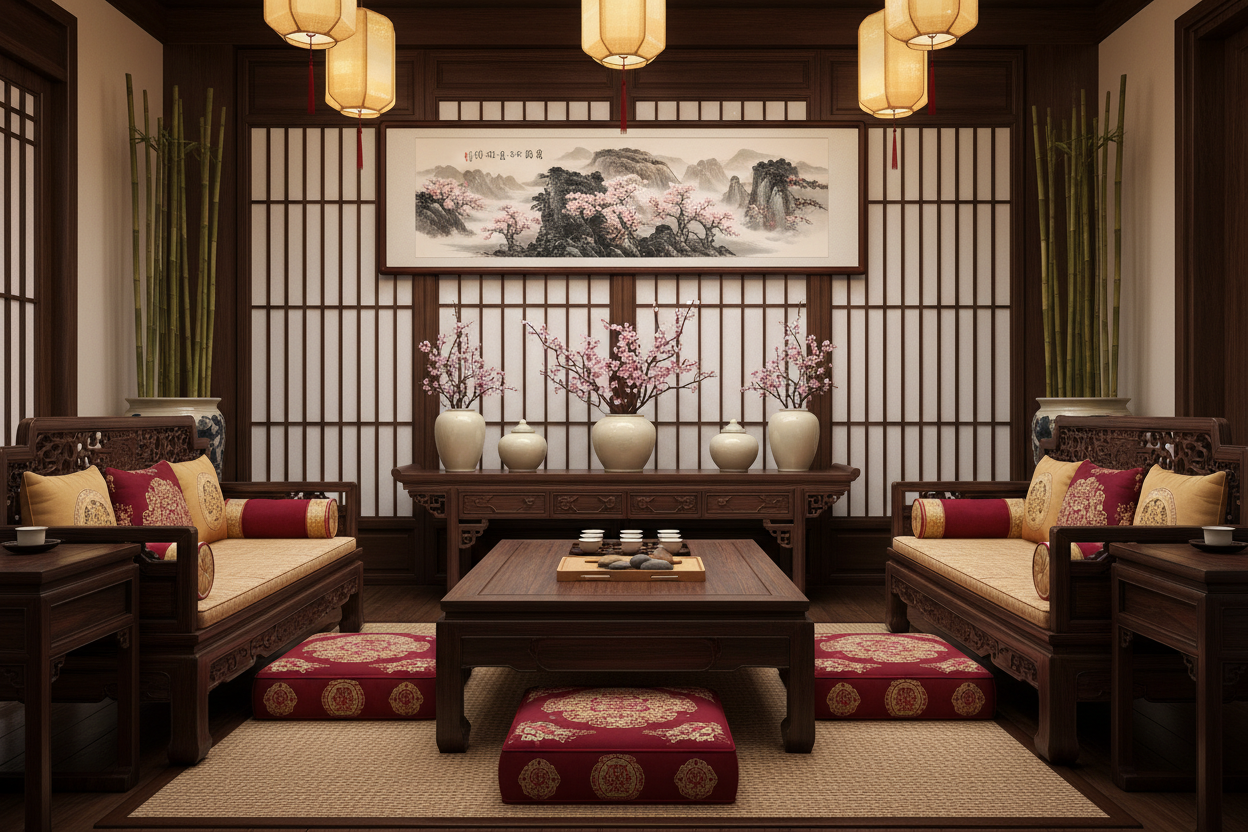 5 Exquisite Oriental Interior Design Concepts for Living Spaces – Wallpics