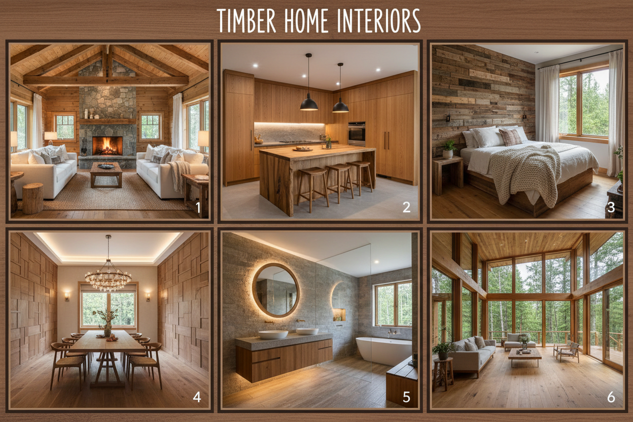 6 Captivating Timber Home Interior Concepts You'll Absolutely Adore ...