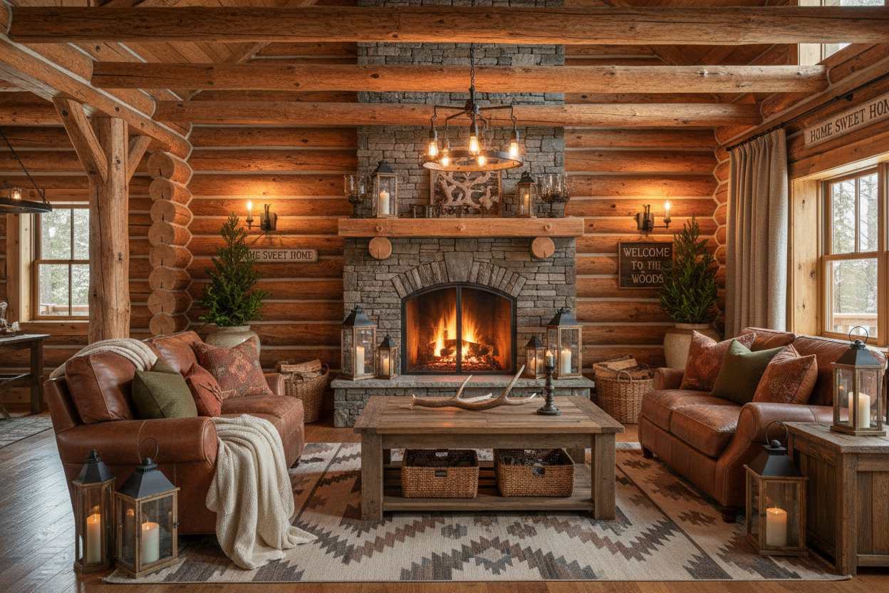 Charming Log Cabin Decor Ideas: How to Infuse Your Home with Rustic El ...