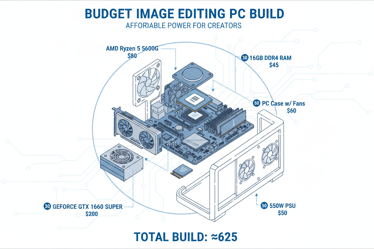 Comprehensive Budget-Conscious Image Editing Computer Assembly Guide ...
