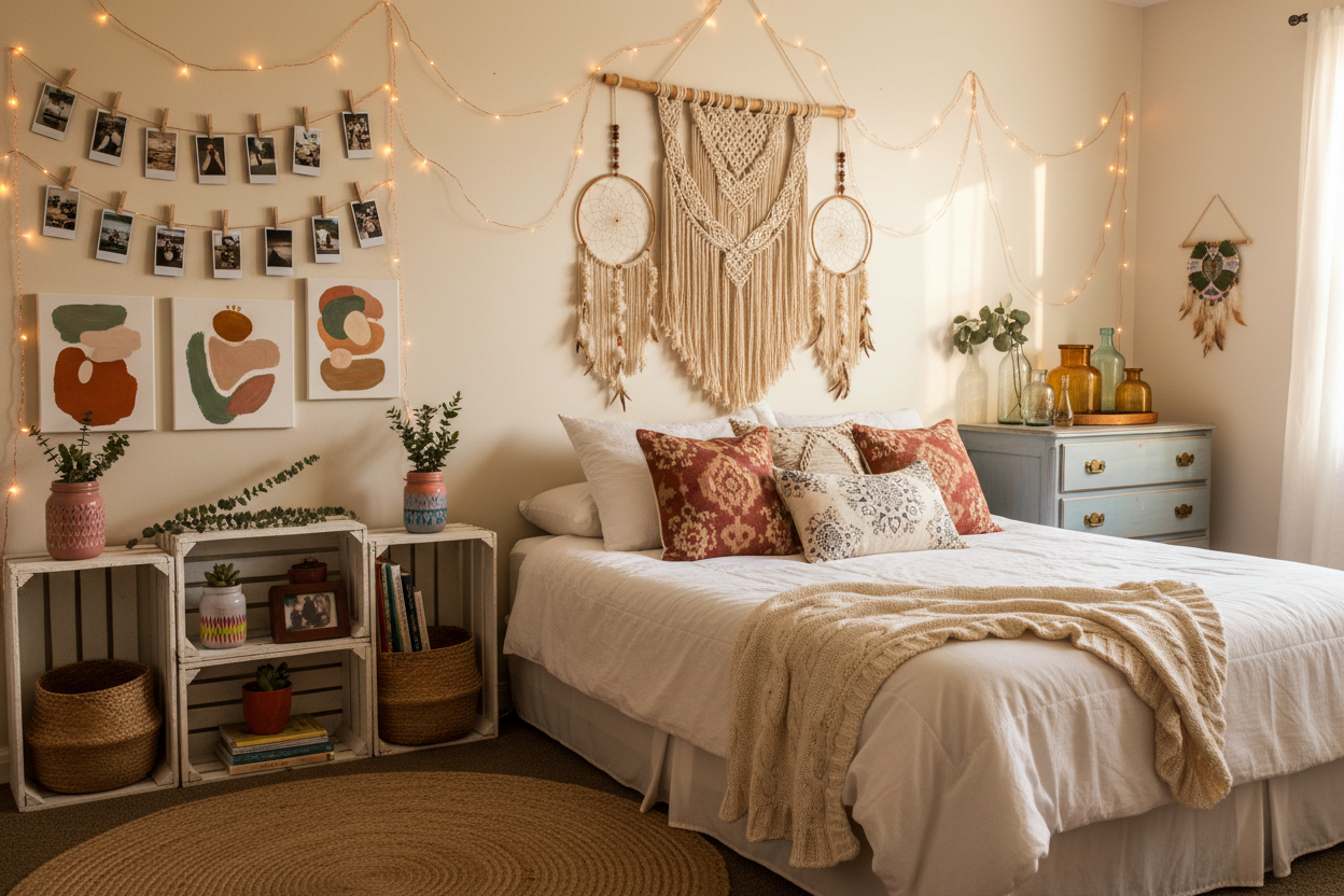 Creative DIY Bedroom Decoration Ideas: Transform Your Space with Handm ...