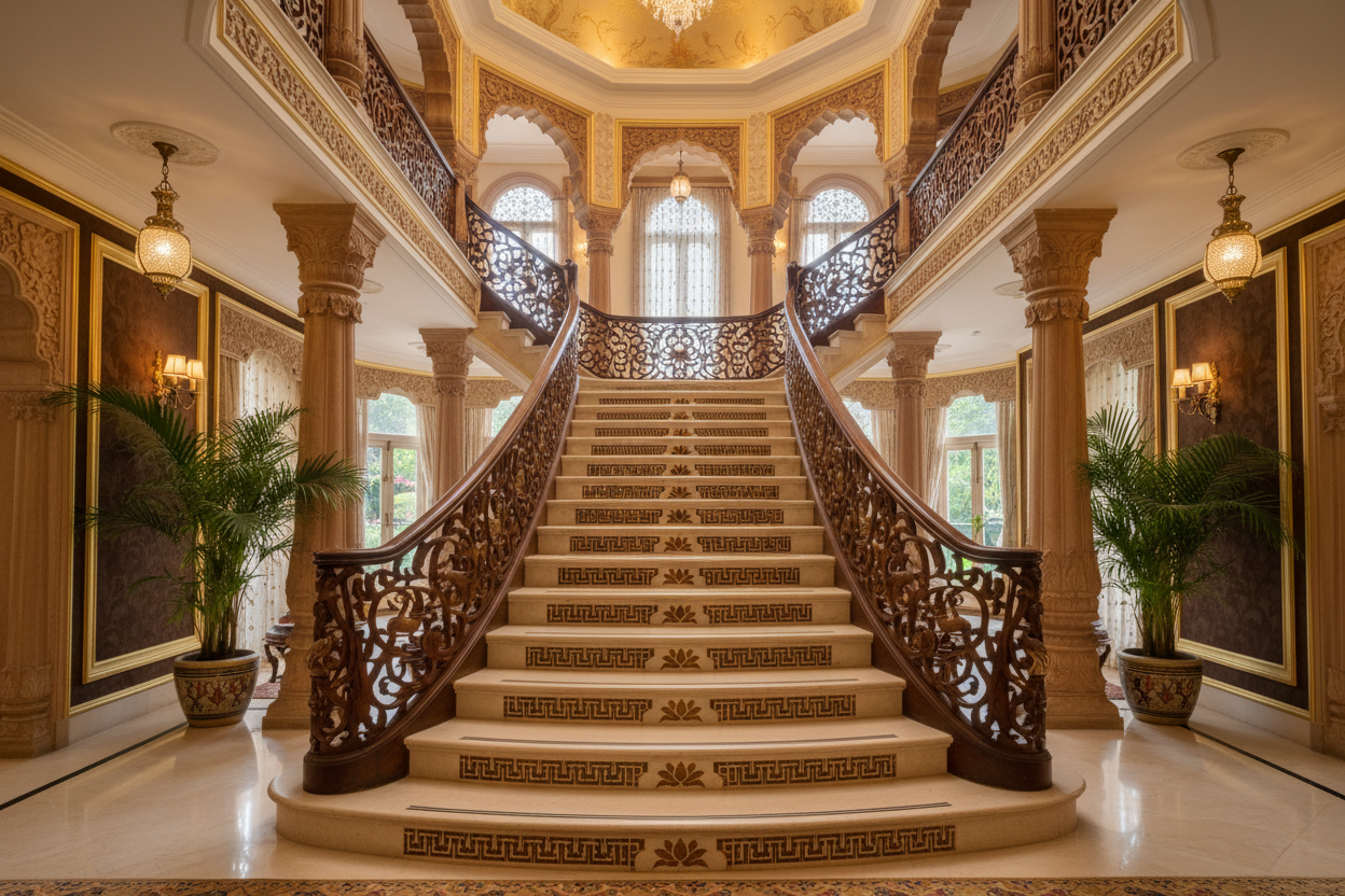 Elegant Staircase Designs to Elevate Indian Homes – Wallpics