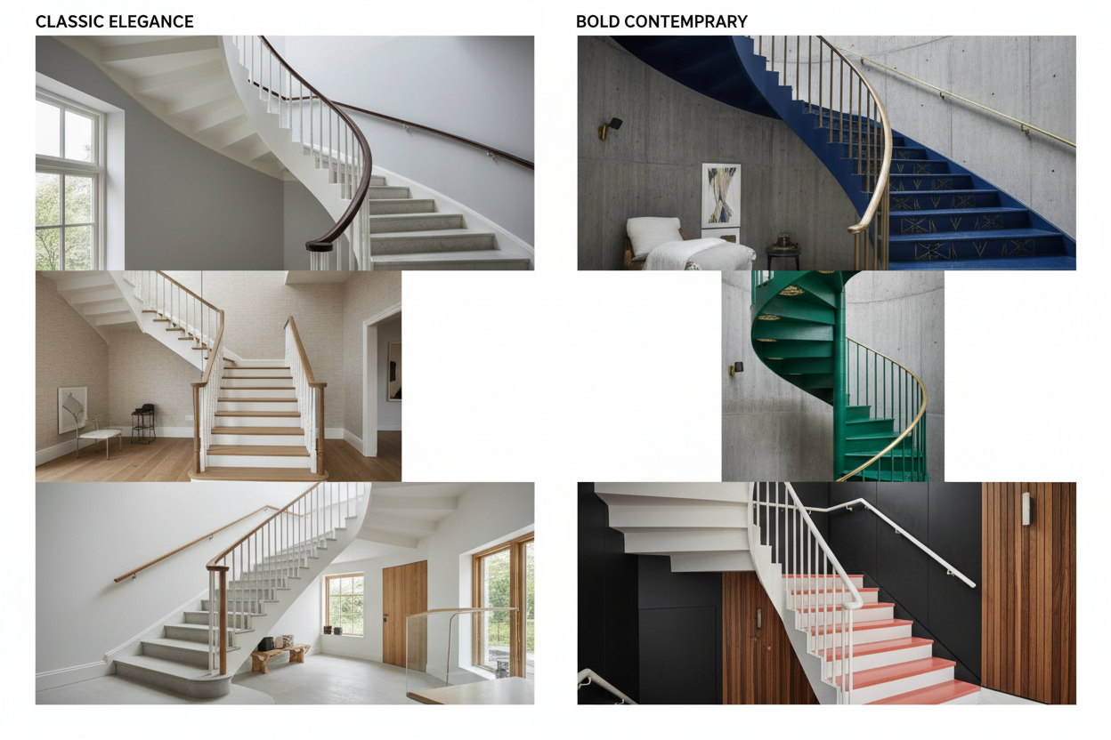 From Classic to Bold: Staircase Colour Combinations You’ll Love – Wallpics