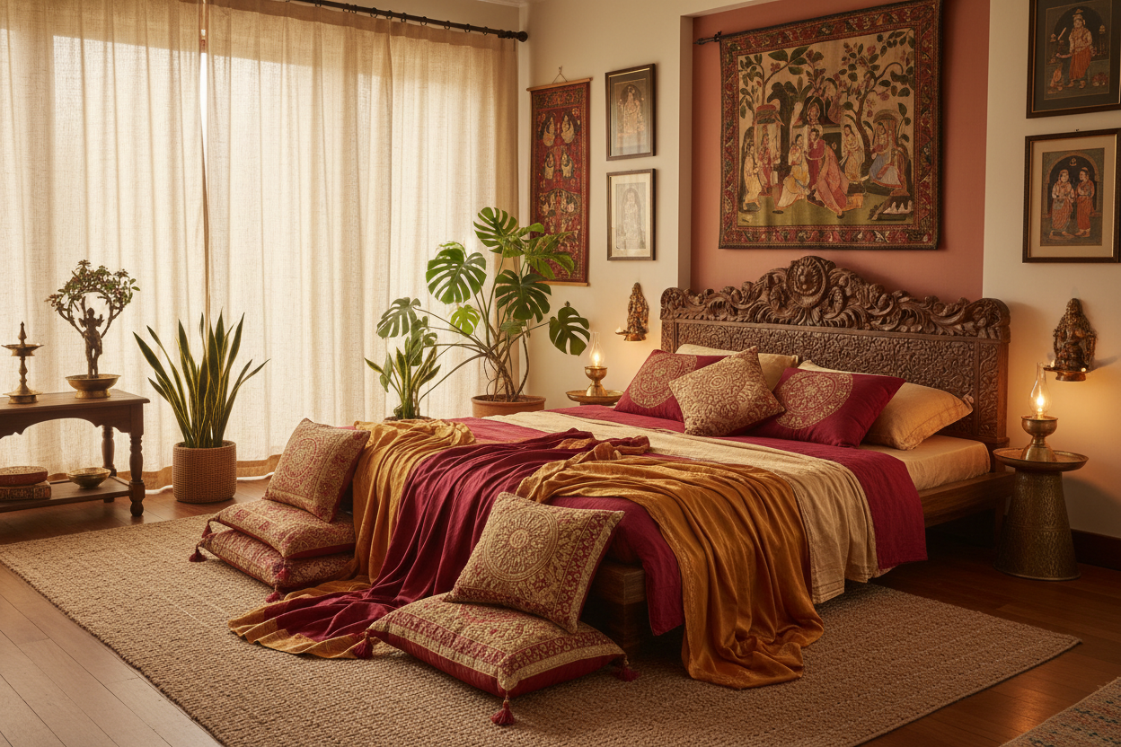 Indian Bedroom Designs That Blend Style, Comfort, and Serenity – Wallpics