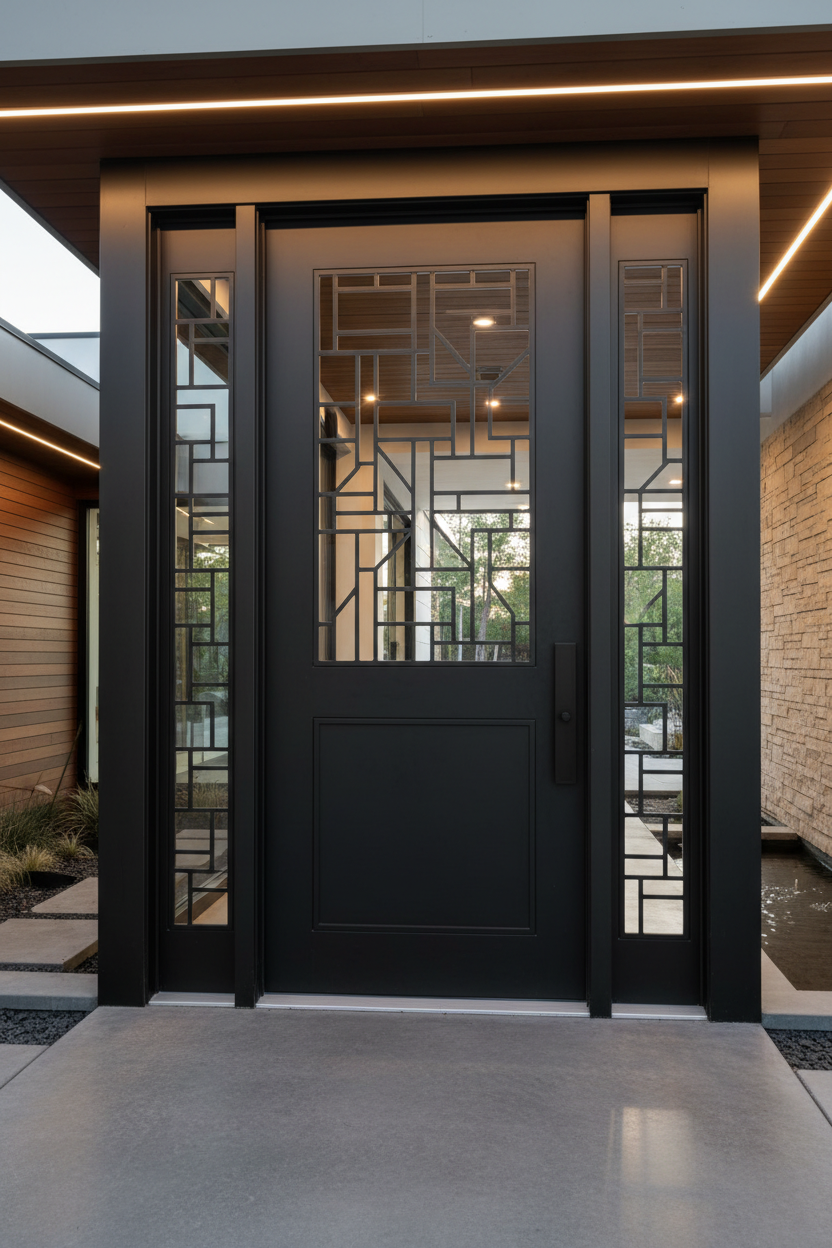 Strong & Beautiful: Metal Safety Door Designs for the Modern Home ...