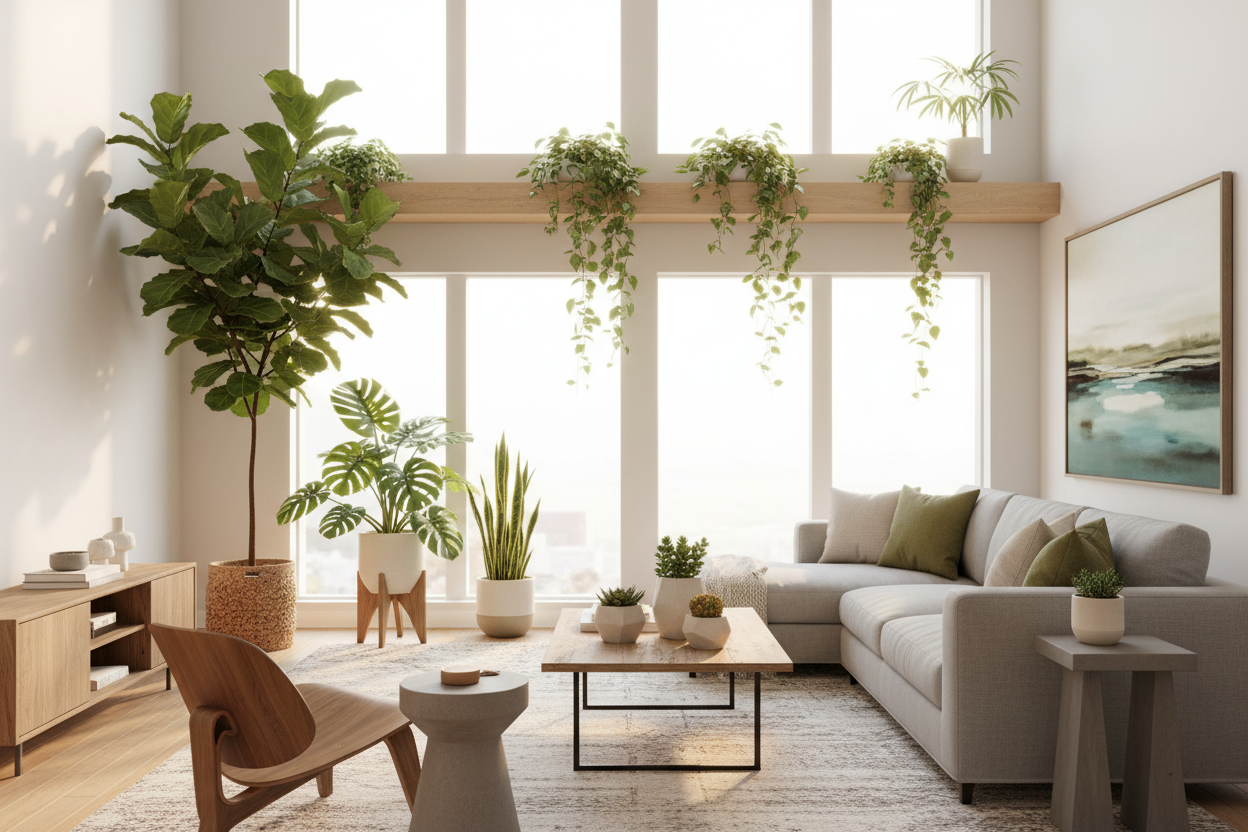 The Ultimate Guide to Living Room Indoor Plants: Design, Styling, and ...