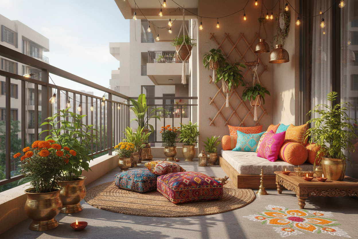 Transform Your Apartment Balcony: 5 Decor Ideas for Indian Homes – Wallpics
