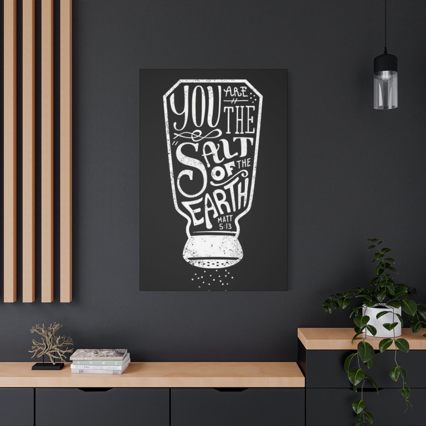 Salt Sprinkler Chalkboard Wall Art & Canvas Prints