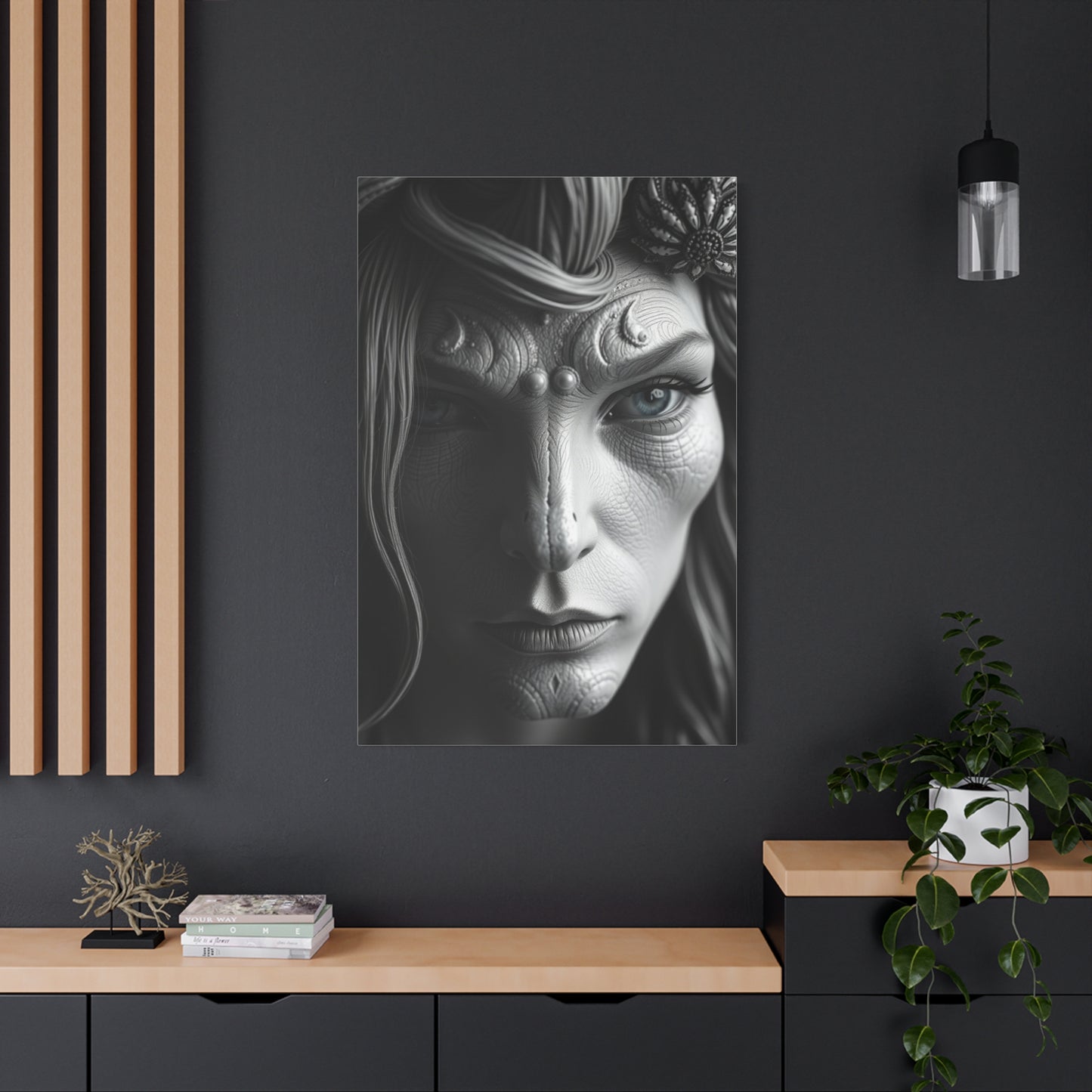 Gray & White Art Canvas Art 6 Wall Art & Canvas Print