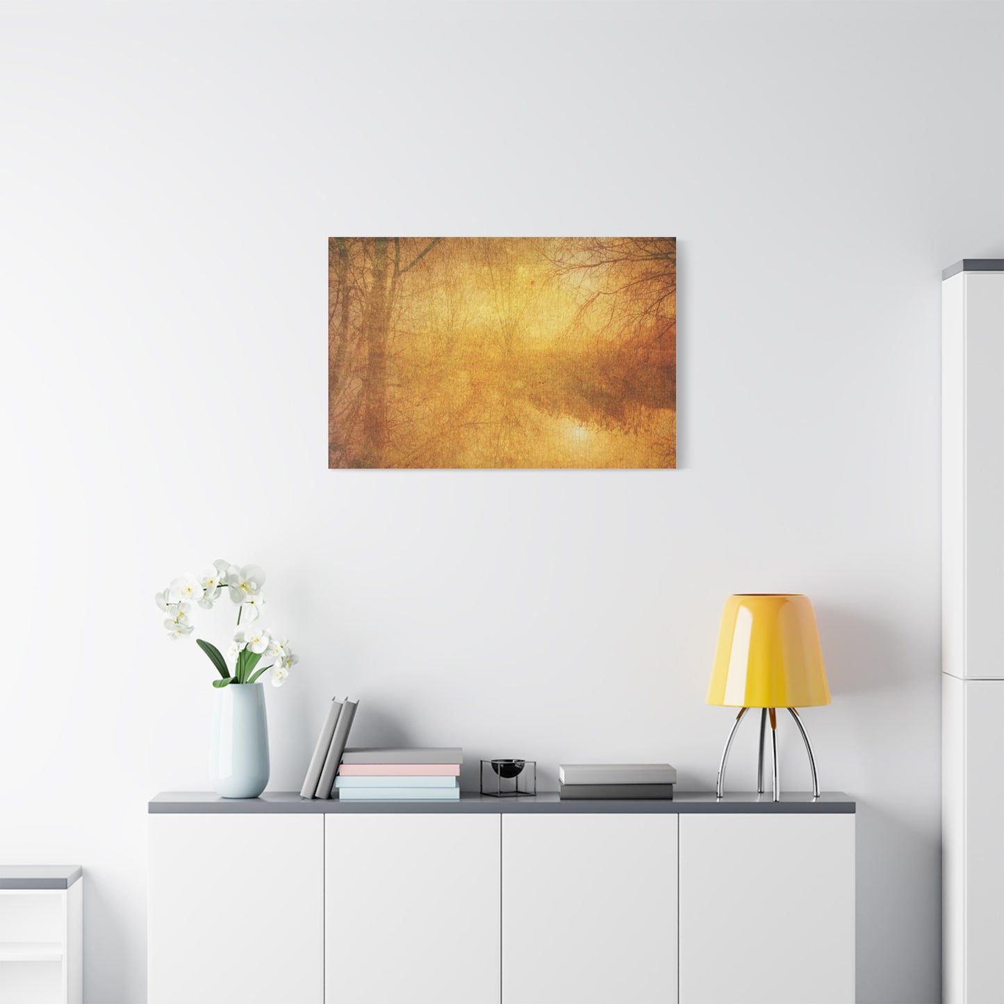Golden Autumn Haze Wall Art & Canvas Prints