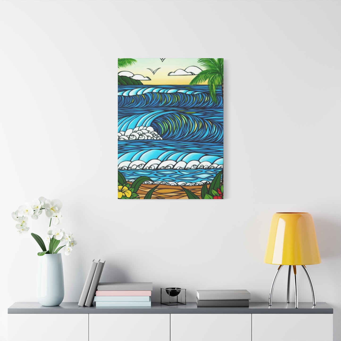 Hawaiian Waves Wall Art & Canvas Prints