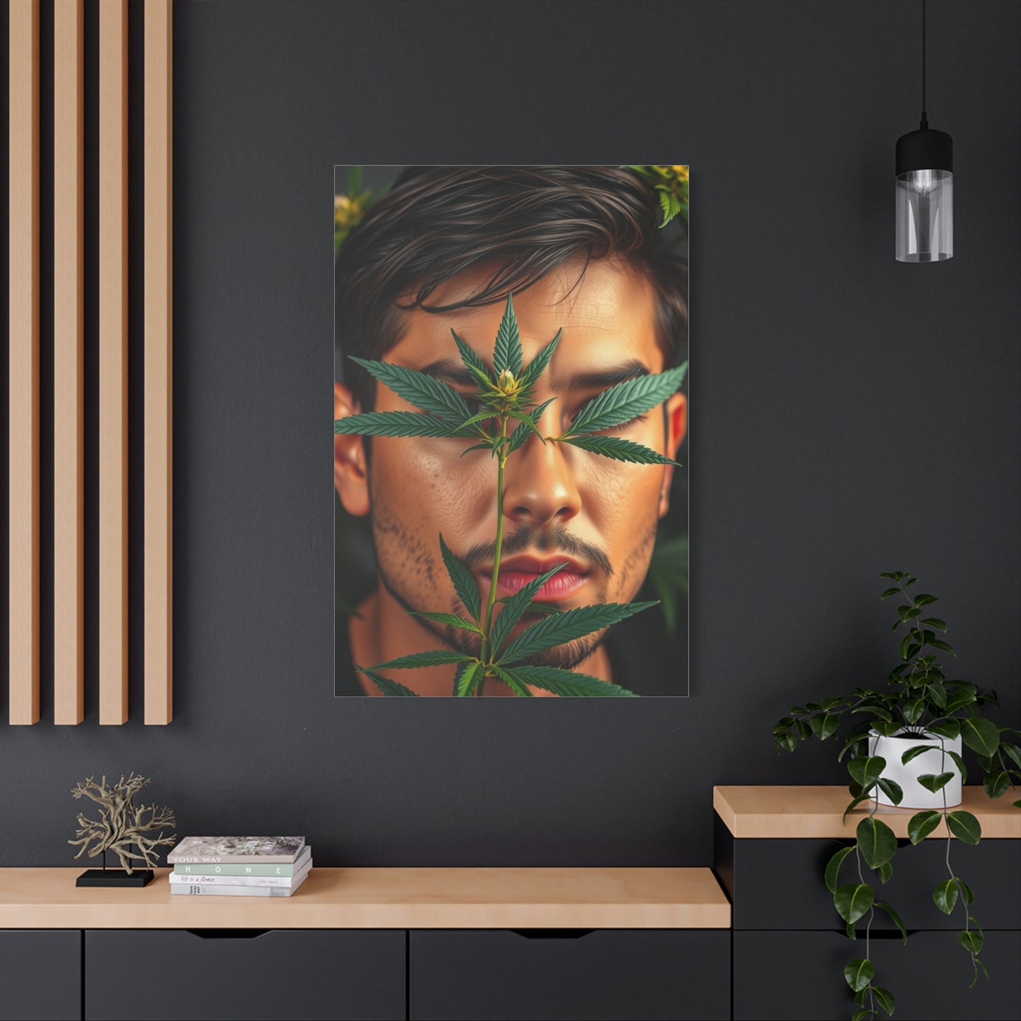 Gilded Herb Essence Art Wall Art & Canvas Print