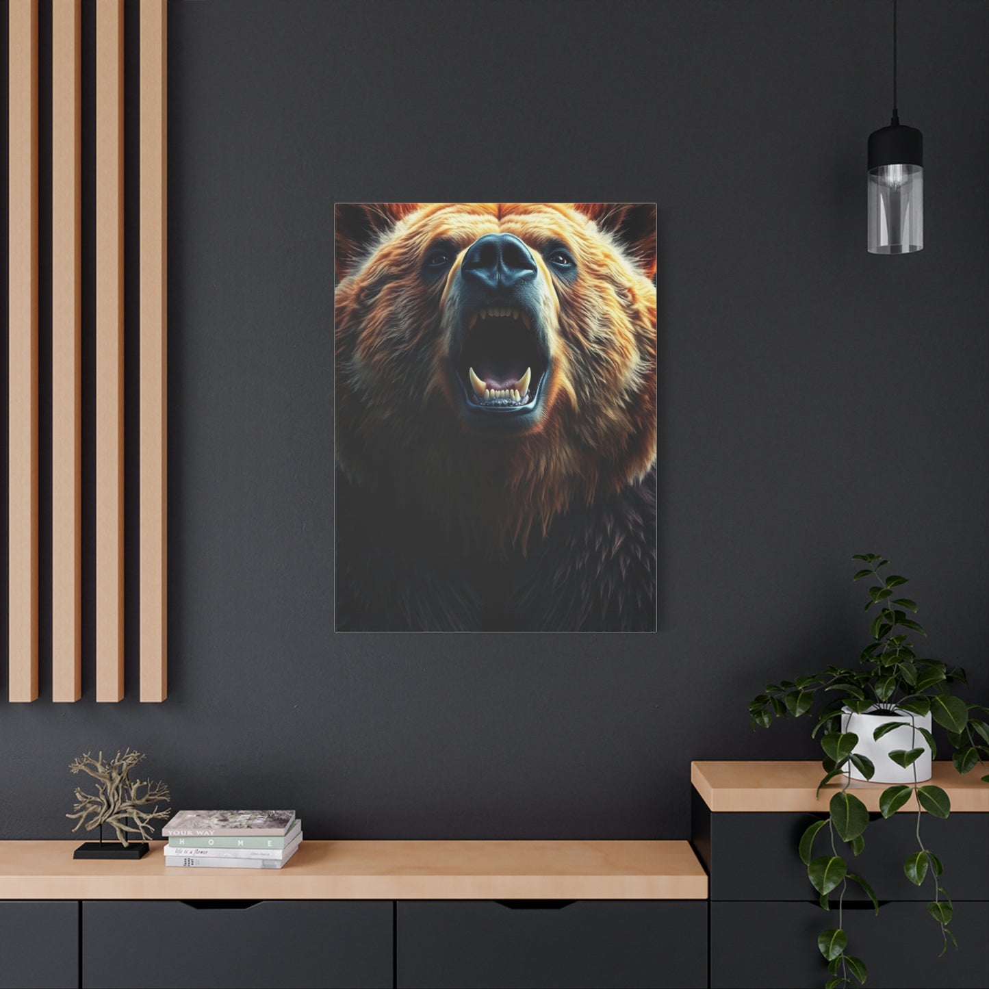 Opulent Ursidae Art Collection Wall Art & Canvas Print
