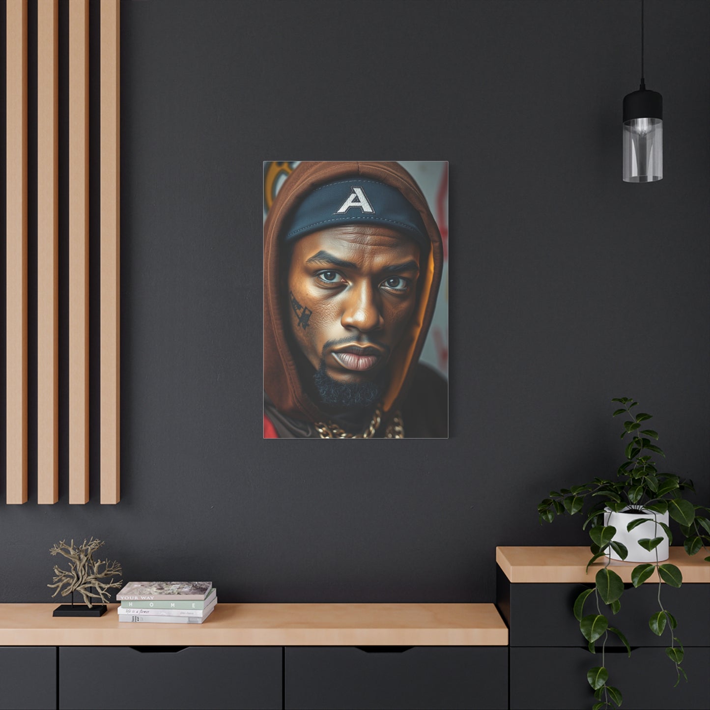 Graffiti Grandeur Canvas Wall Art & Canvas Print