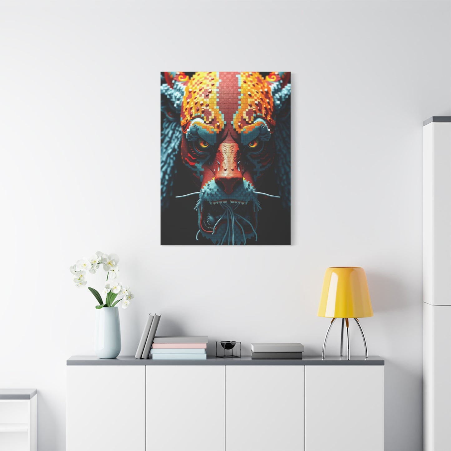 Geometric Grandeur Canvas Wall Art & Canvas Print