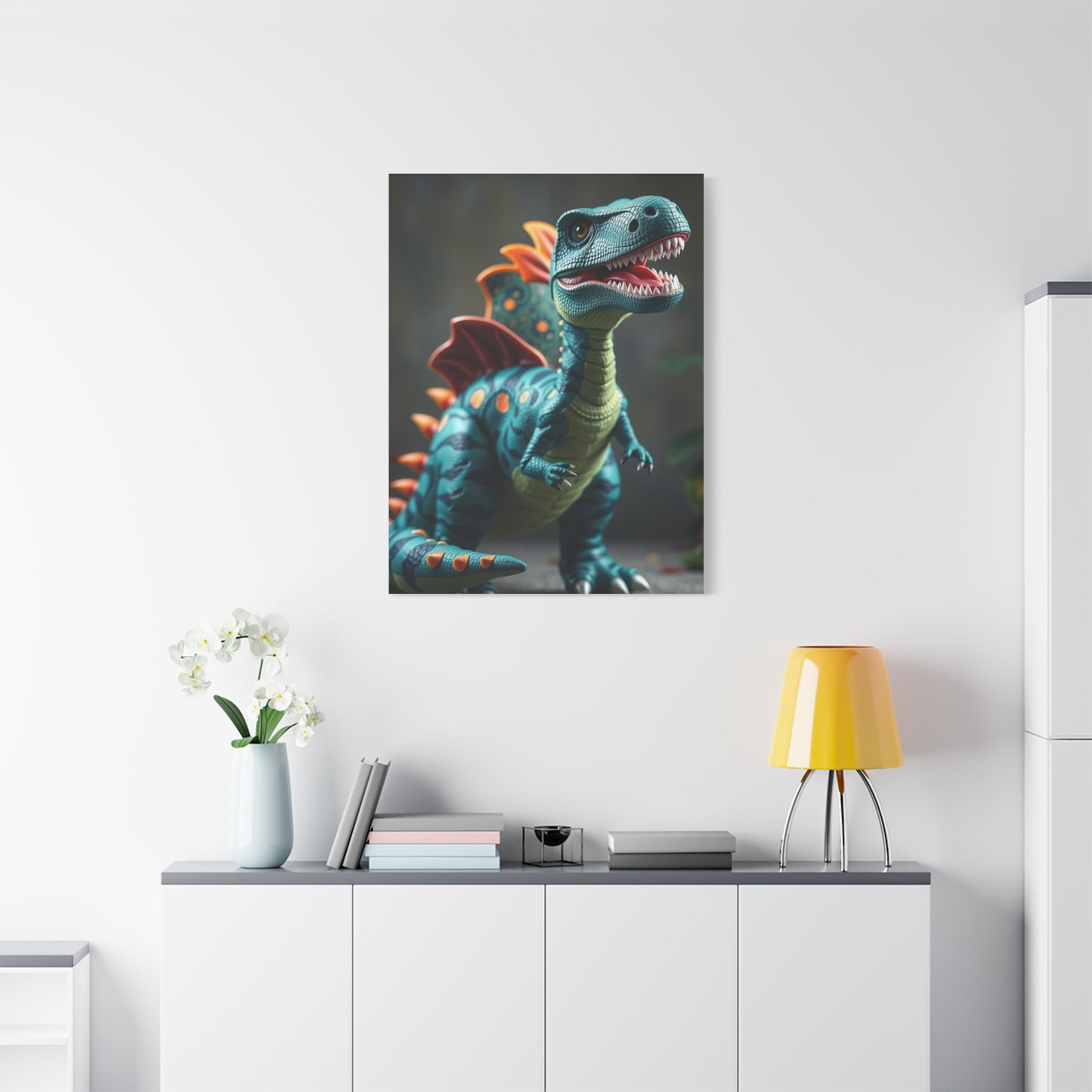Kid’s Dinosaur Art Canvas Art 9 Wall Art & Canvas Print