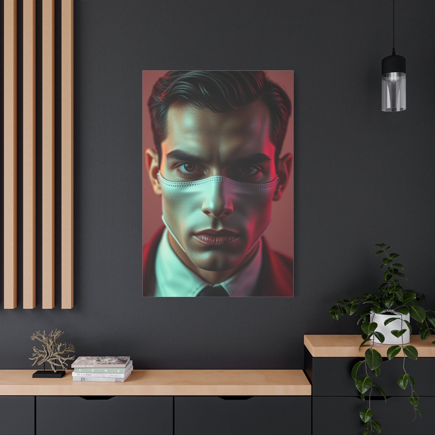 American Psycho Art Canvas Art 4 Wall Art & Canvas Print
