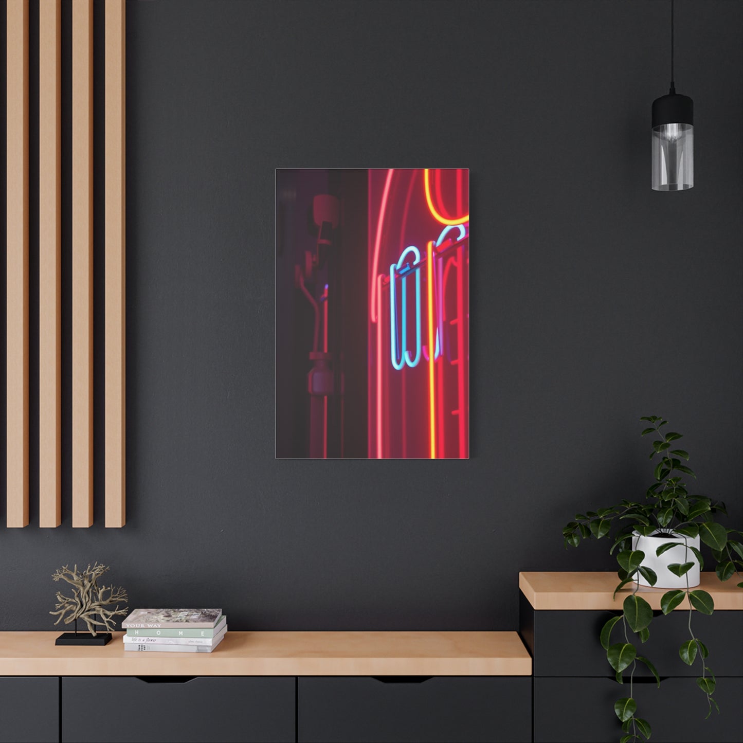 Neon Art Premium Canvas 19 Wall Art & Canvas Print