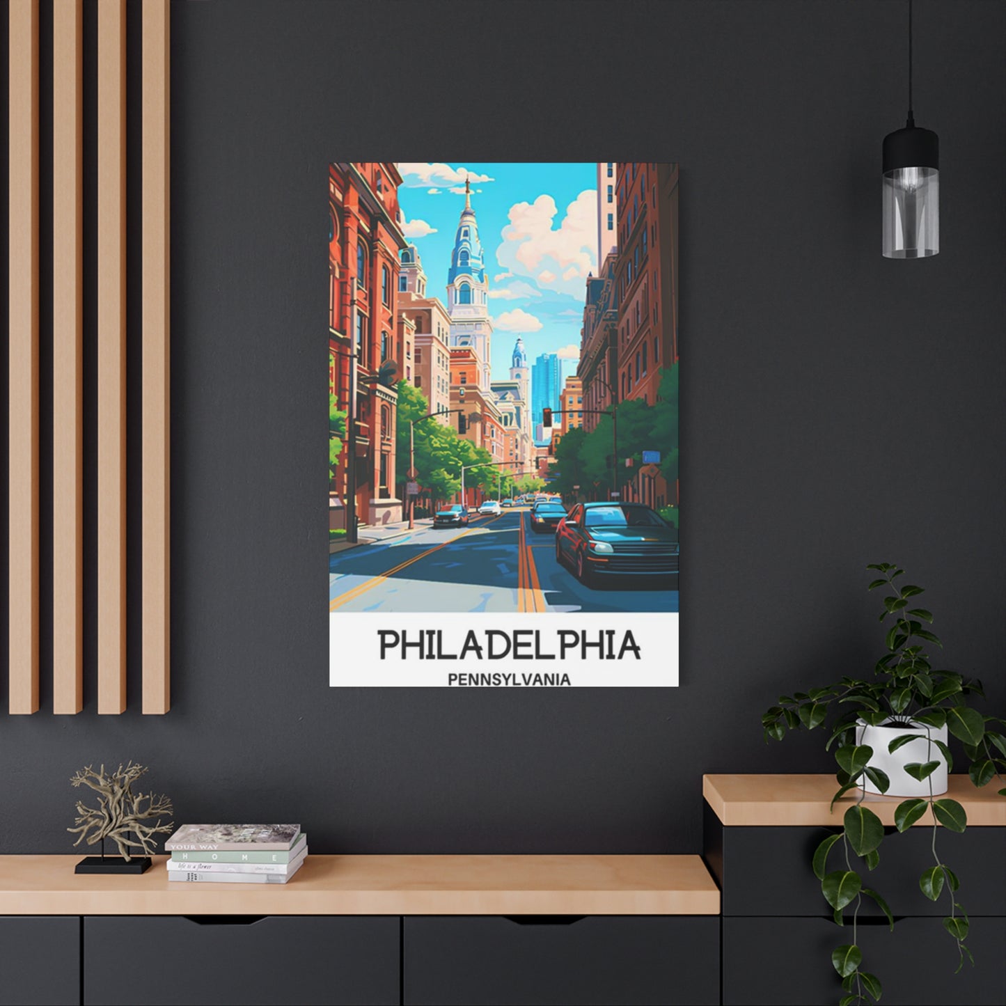 Philadelphia Pennsylvania Poster Wall Art & Canvas Prints