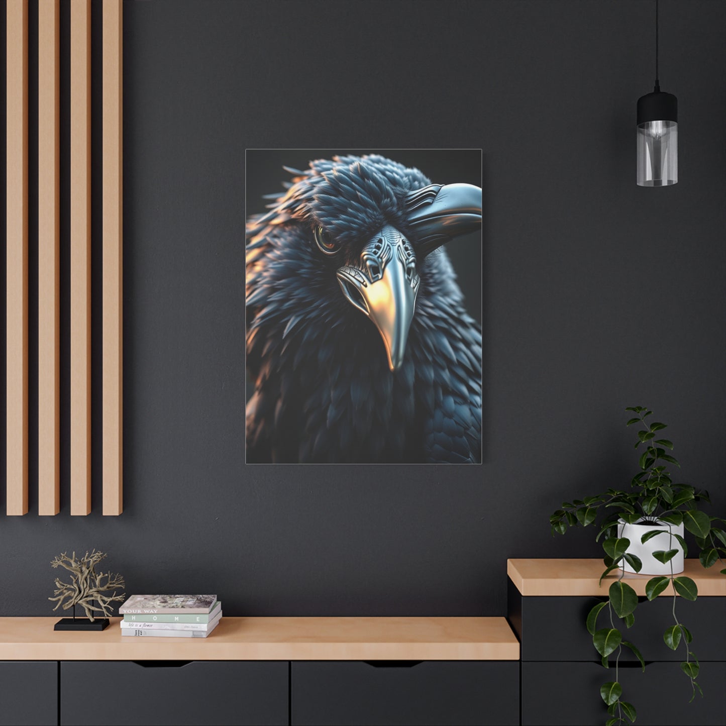Nocturnal Whisper Tapestry wall art & canvas print