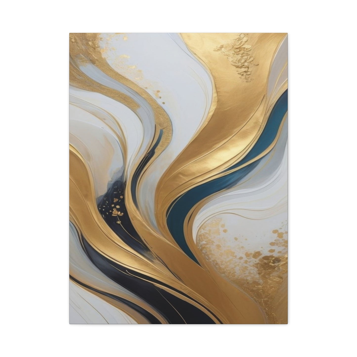 Golden Waves Wall Art & Canvas Prints