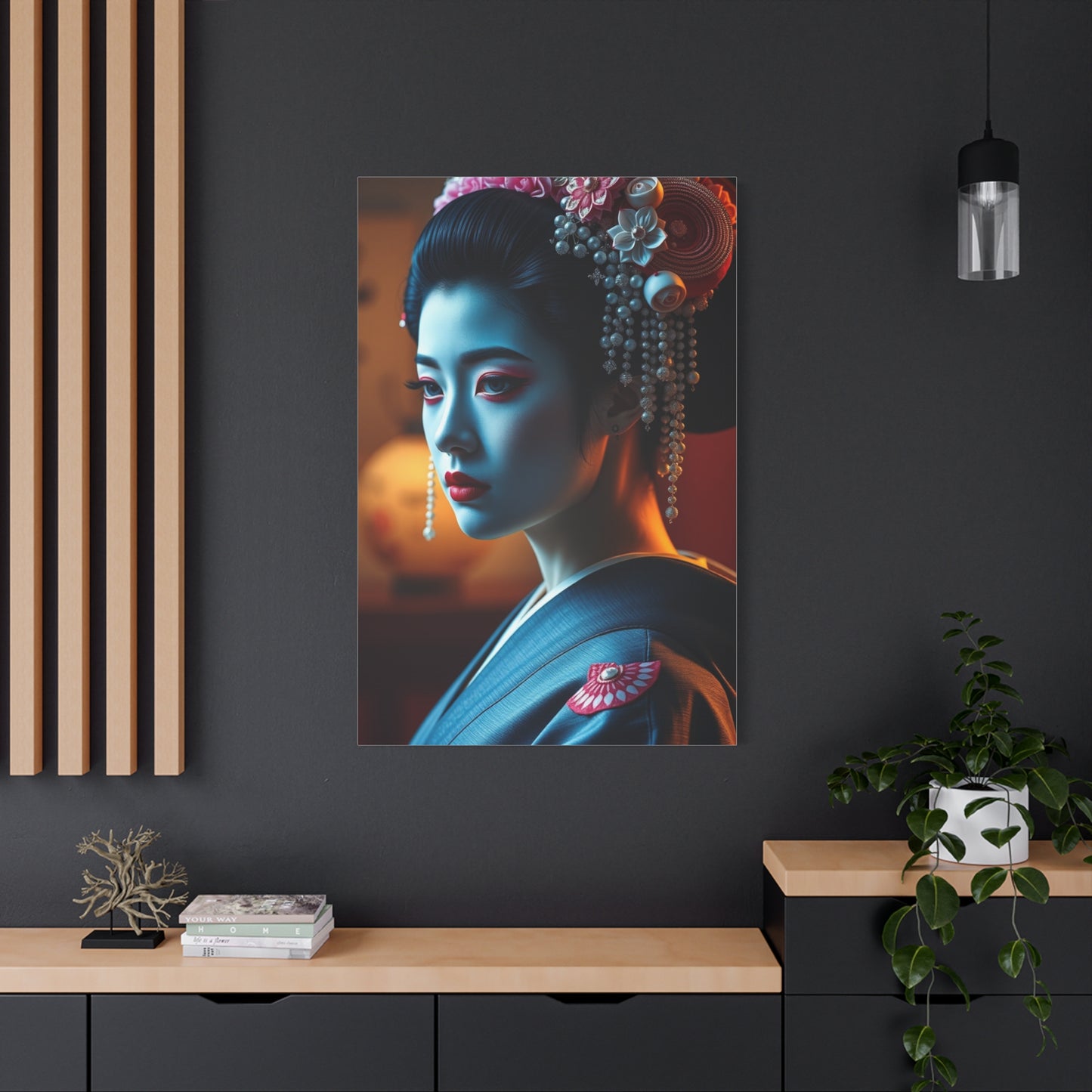 Geisha Art Canvas Art 6 Wall Art & Canvas Print