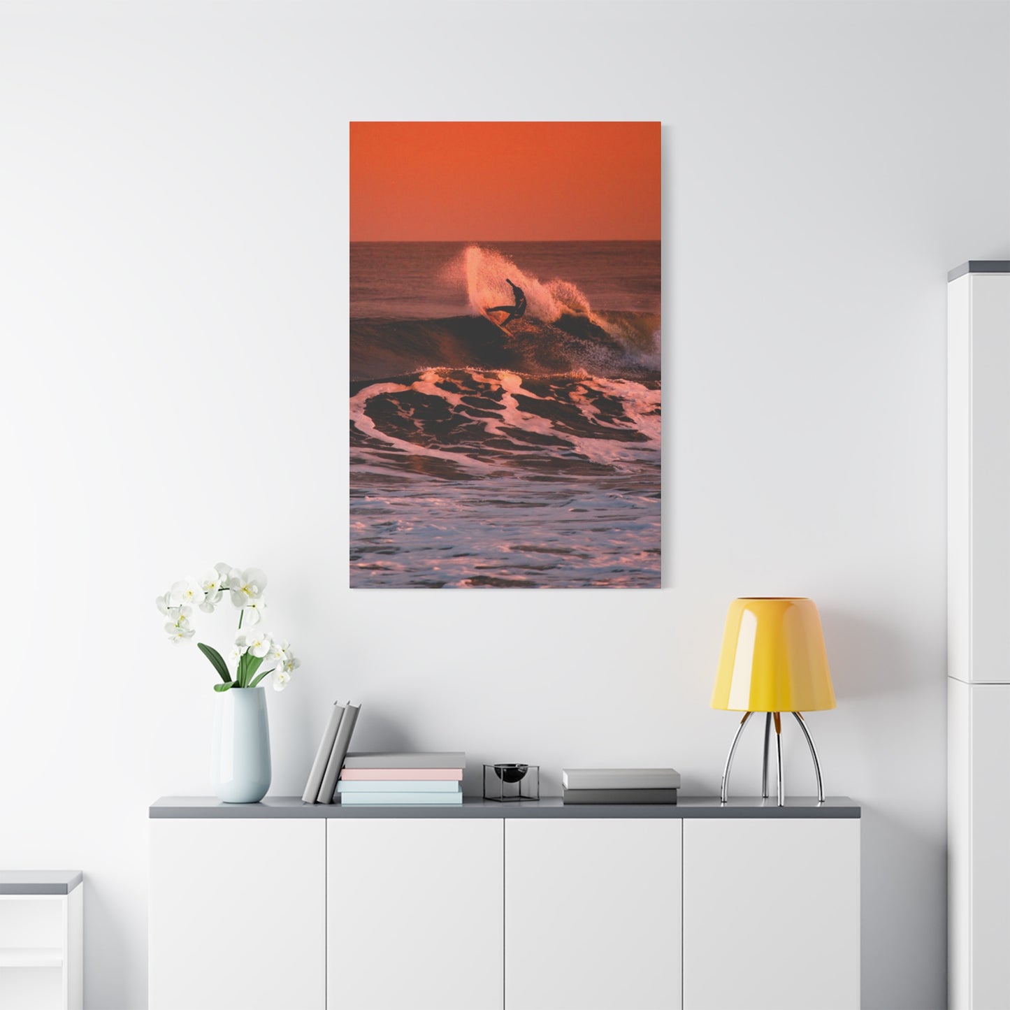 Sunset And Surf Wall Art & Canvas Prints