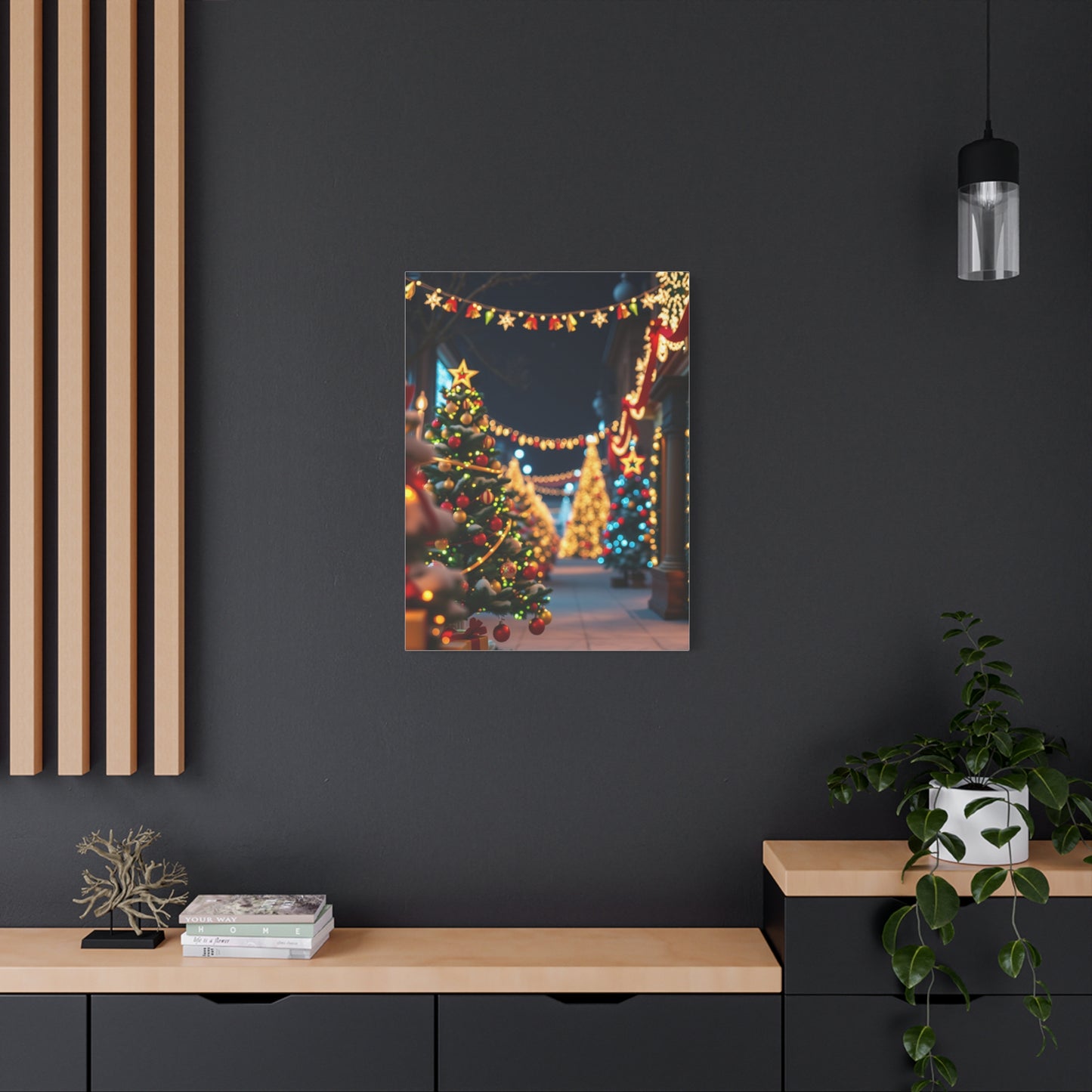 Winters Graceful Tableau Wall Art & Canvas Print