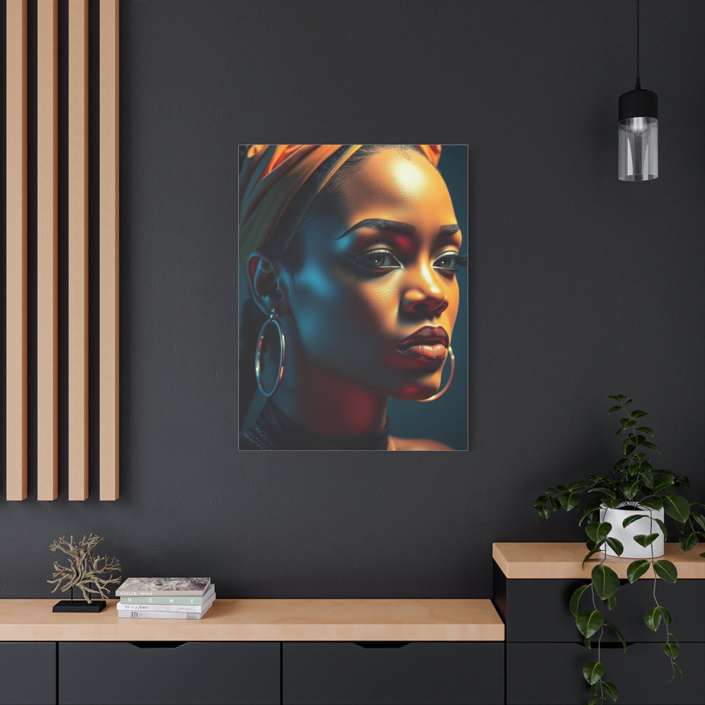 Glamorous Rihanna Artistry Canvas Wall Art & Canvas Print