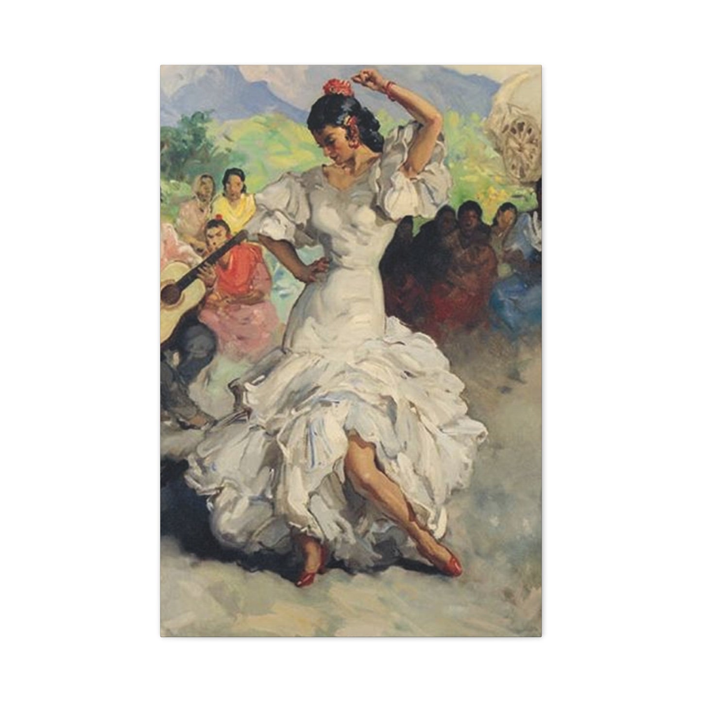 Spain Traditional Dance Wall Art & Canvas Prints