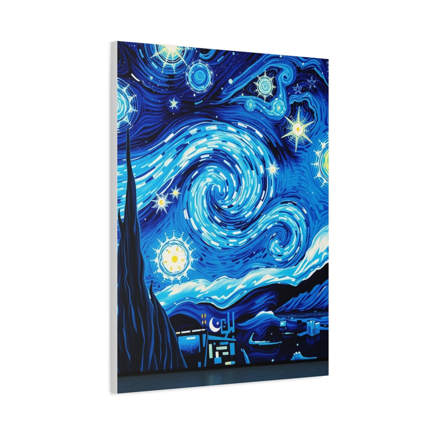 The Starry Night Canvas Art Canvas Art 3 Wall Art & Canvas Print