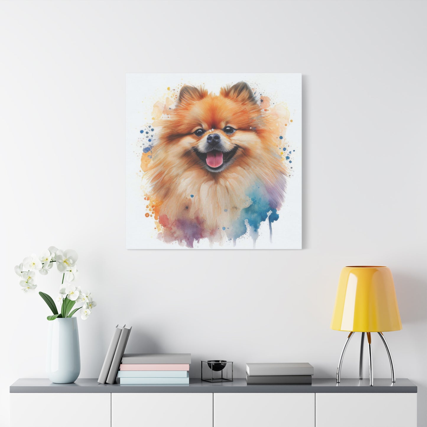 Pomeranian Dog Wall Art & Canvas Prints