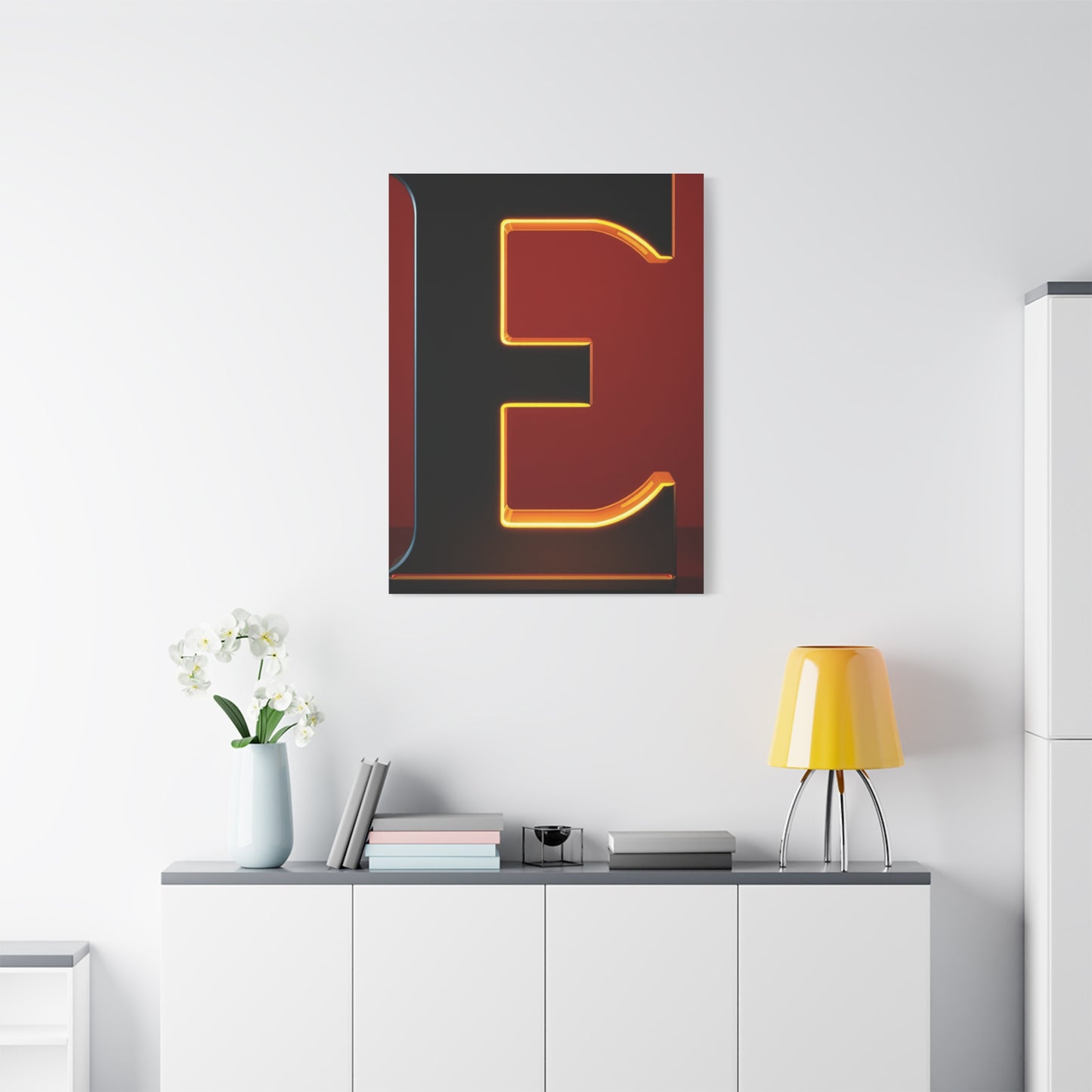 The Letter E - Art Canvas Art 4 Wall Art & Canvas Print