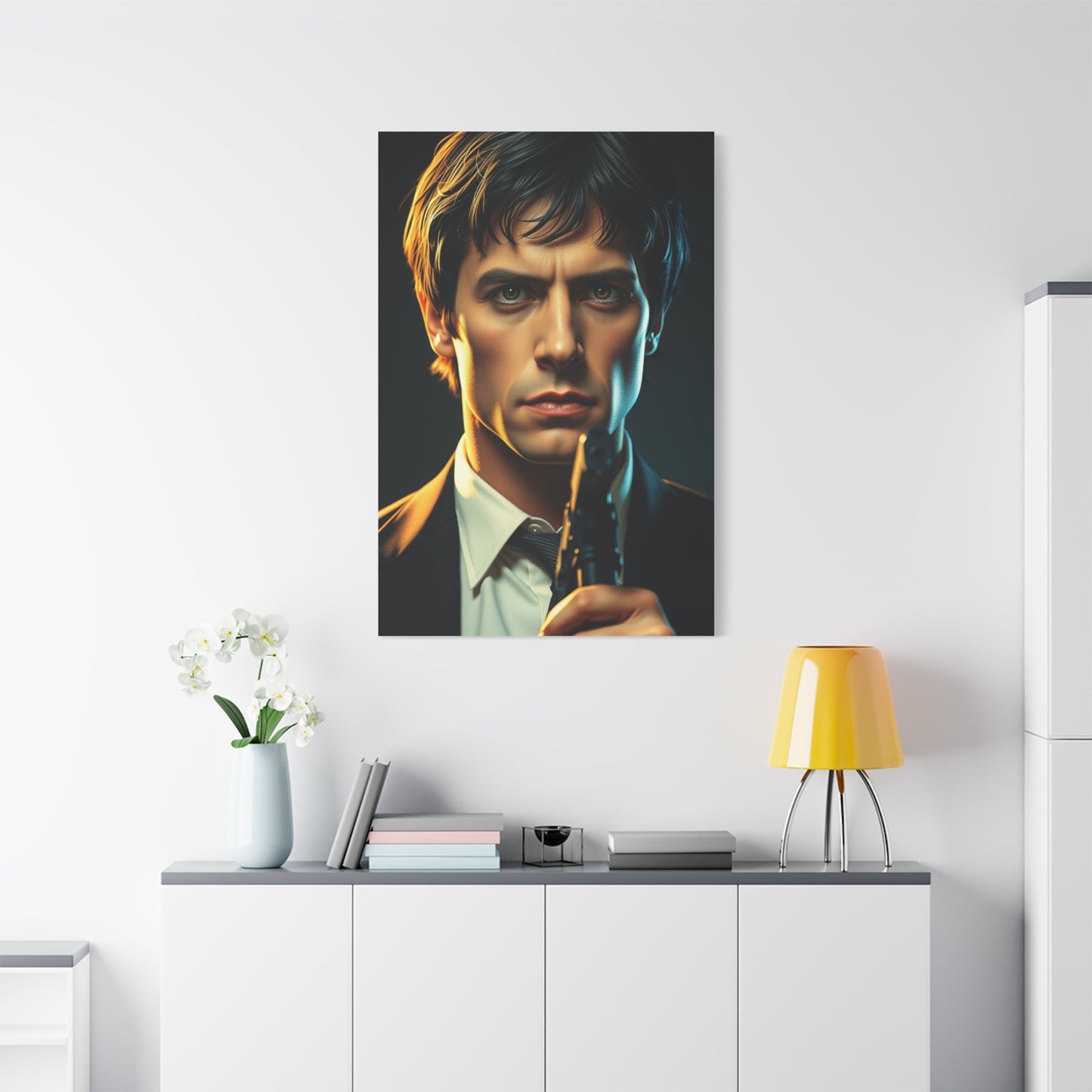 Pulp Fiction Character Art Canvas Art 1 Wall Art & Canvas Print