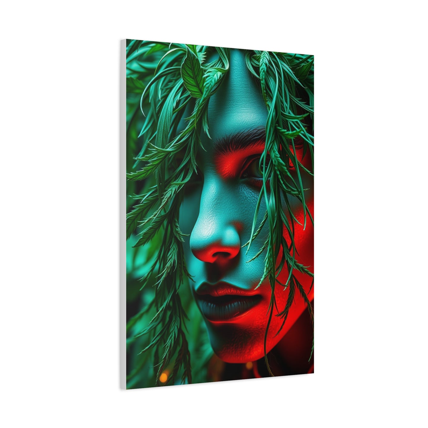 Viridian Opulence Art Wall Art & Canvas Print