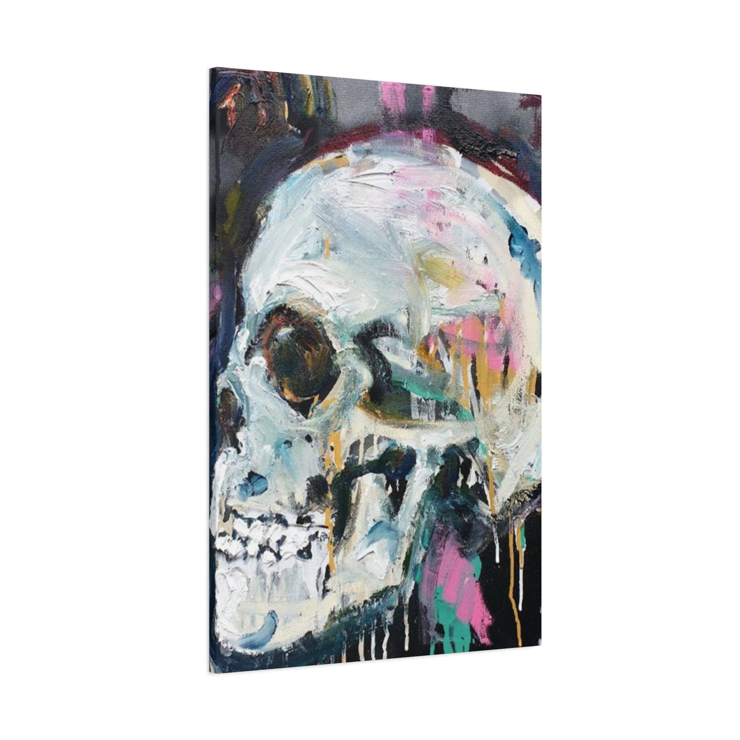 Skull Painting Wall Art & Canvas Prints