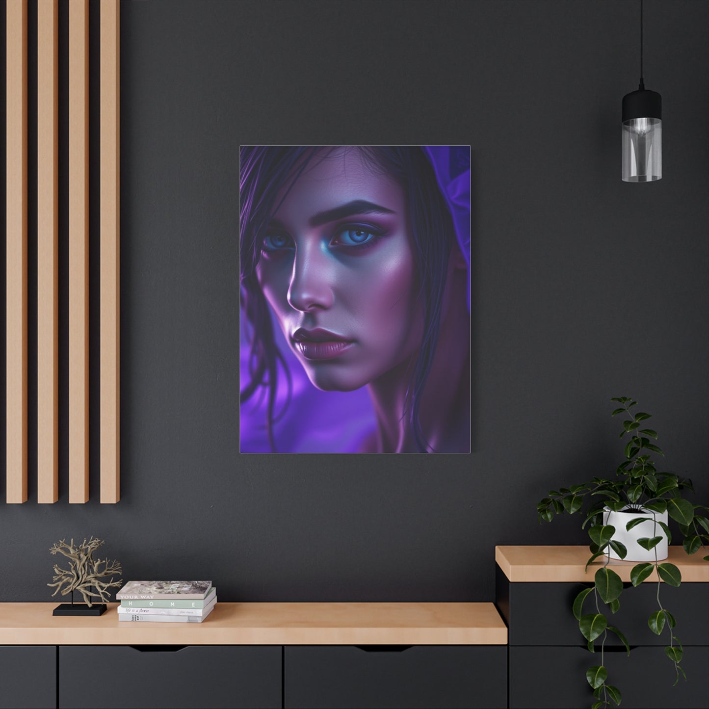 Noble Lilac Tableau Wall Art & Canvas Print