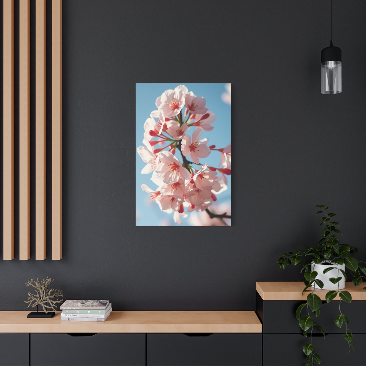 Sakura Elegance Canvas Wall Art & Canvas Print