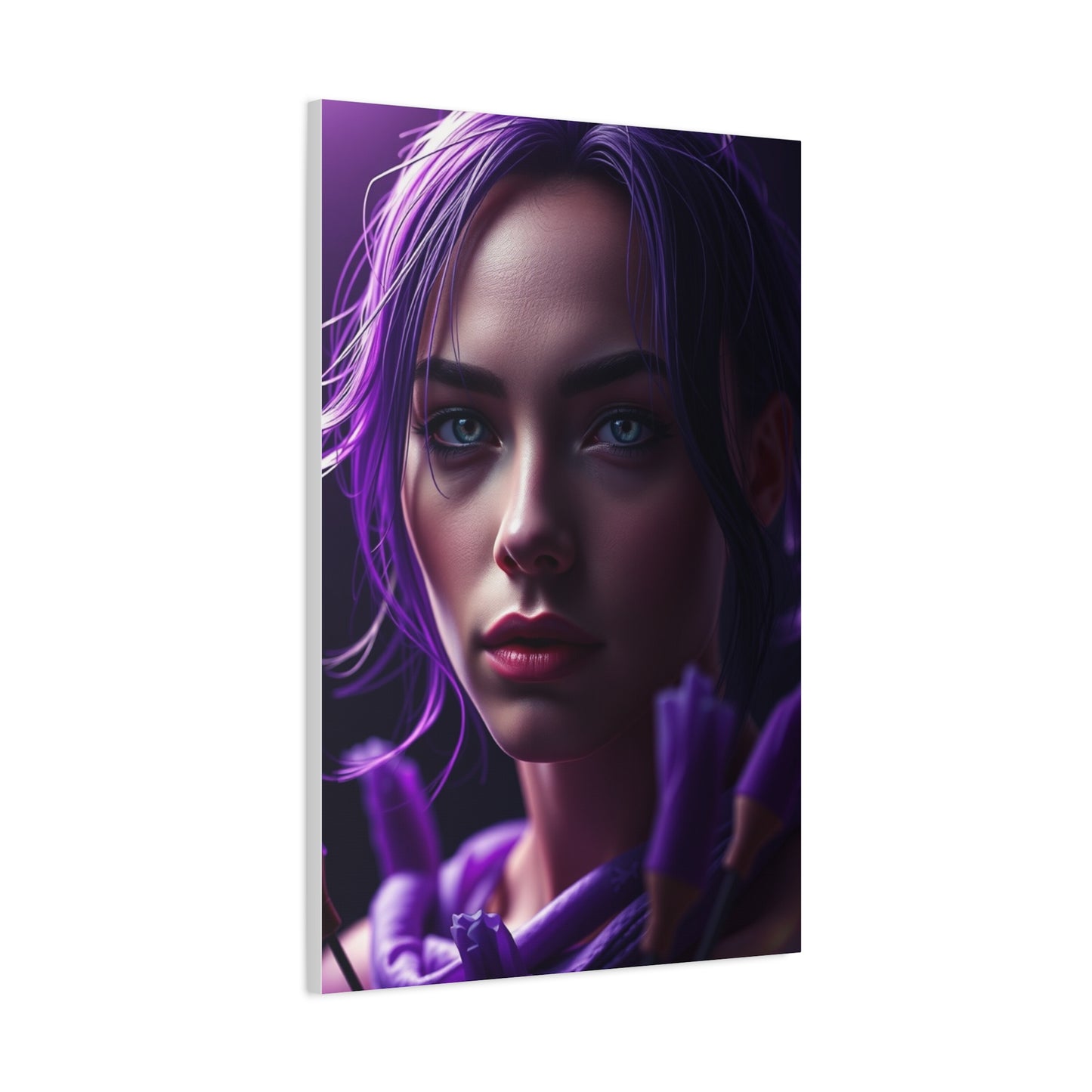 Majestic Amethyst Canvas Wall Art & Canvas Print