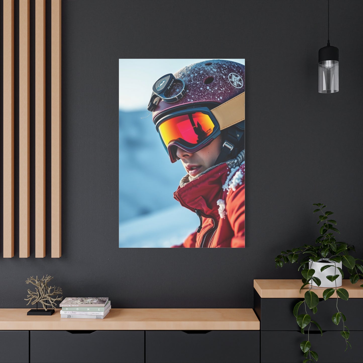 Skiing Art Supreme Canvas Wall Art & Canvas Print