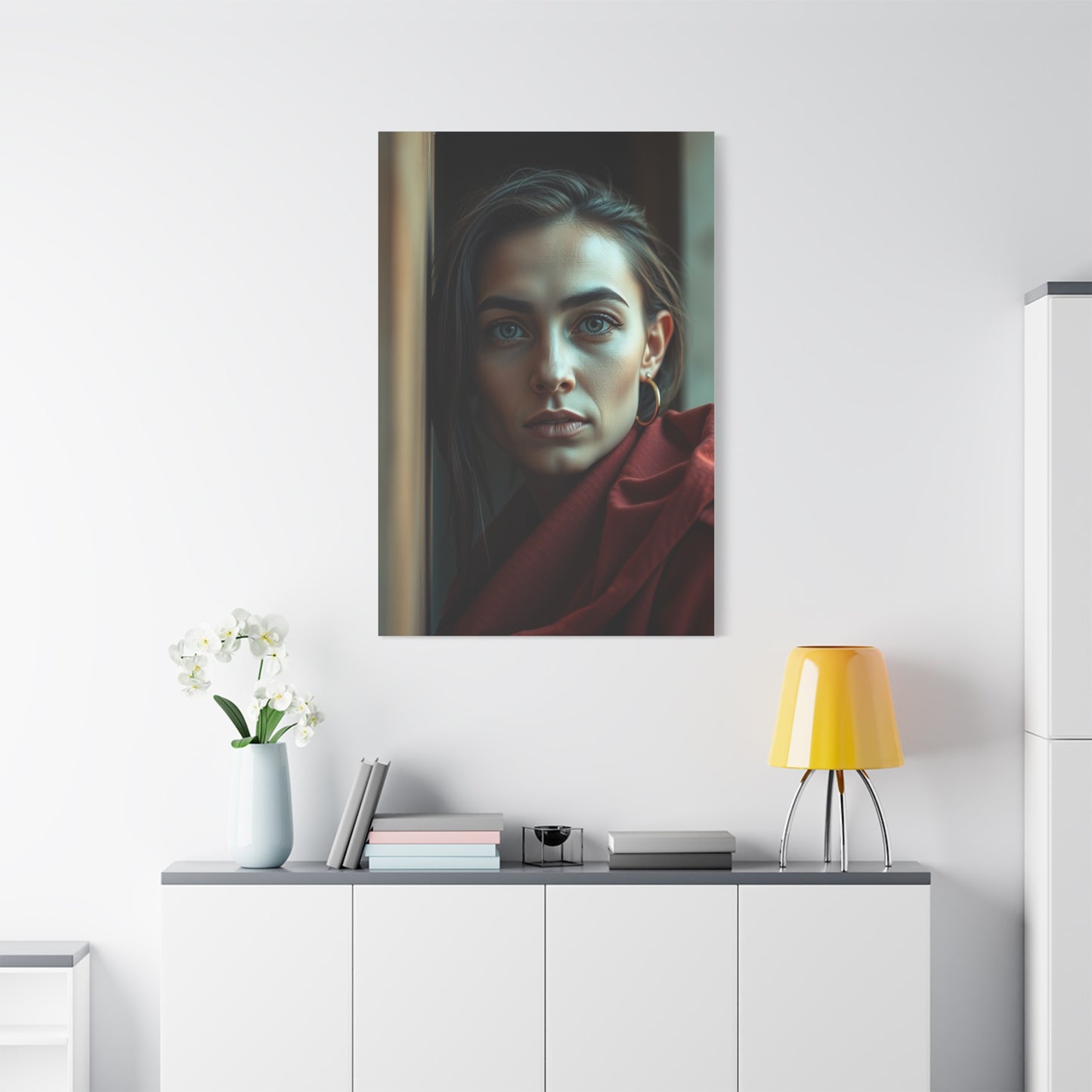 Vertical Symphony Canvas Wall Art & Canvas Print