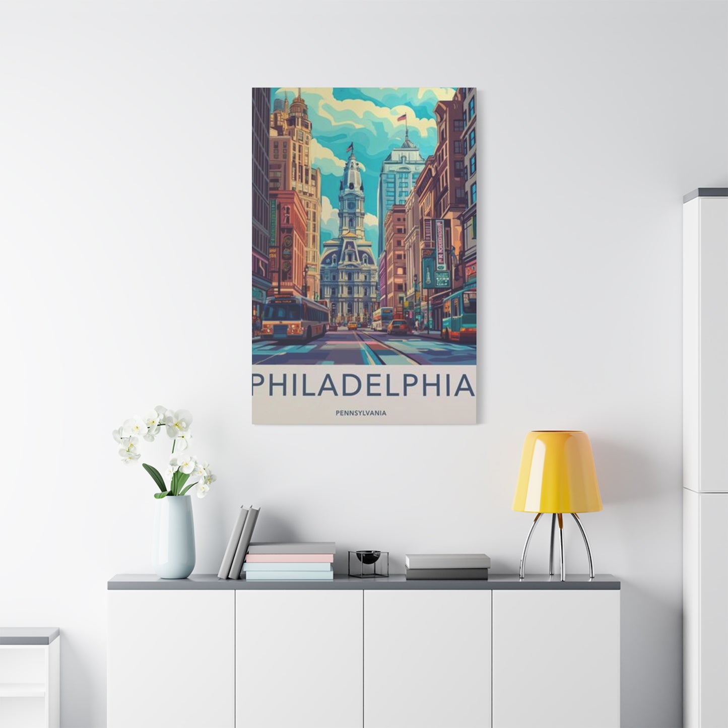 Streets Of Philadelphia Wall Art & Canvas Prints