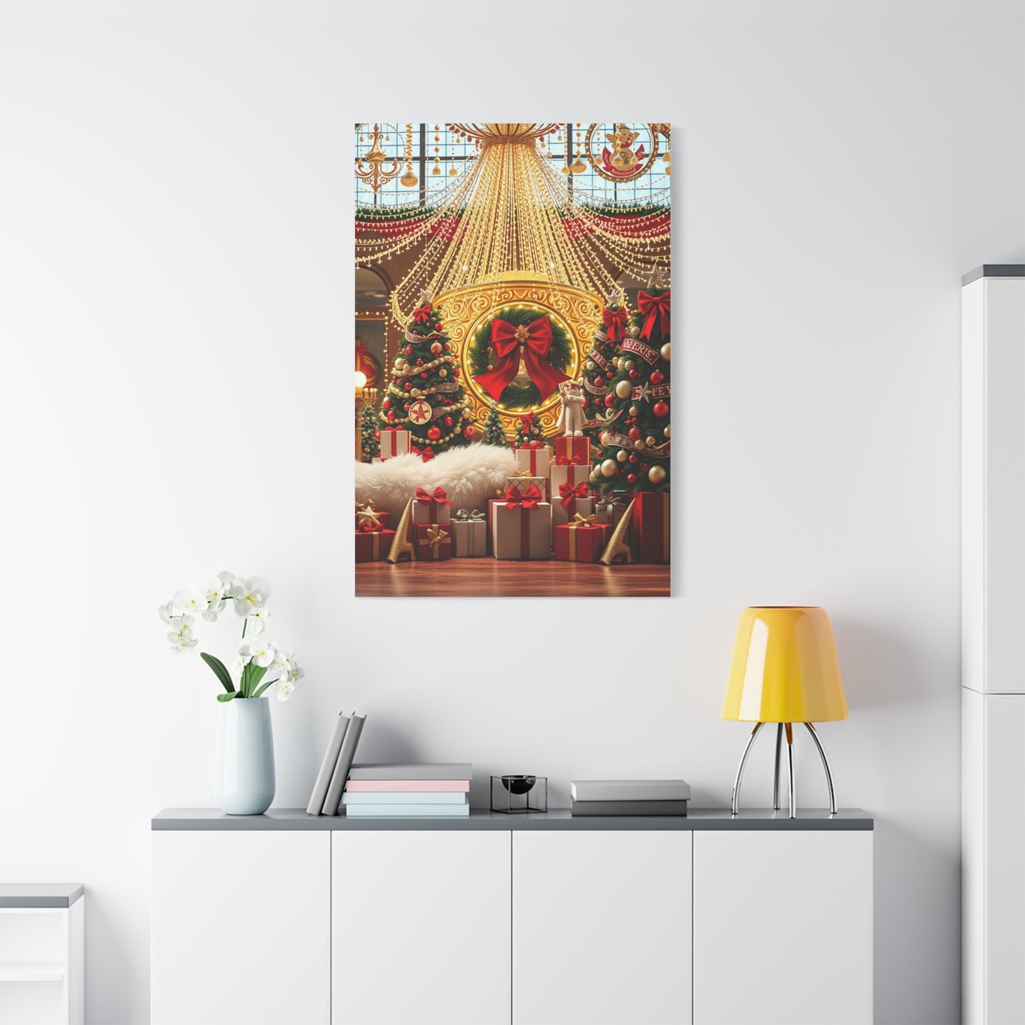 Opulent Holiday Splendor Canvas
