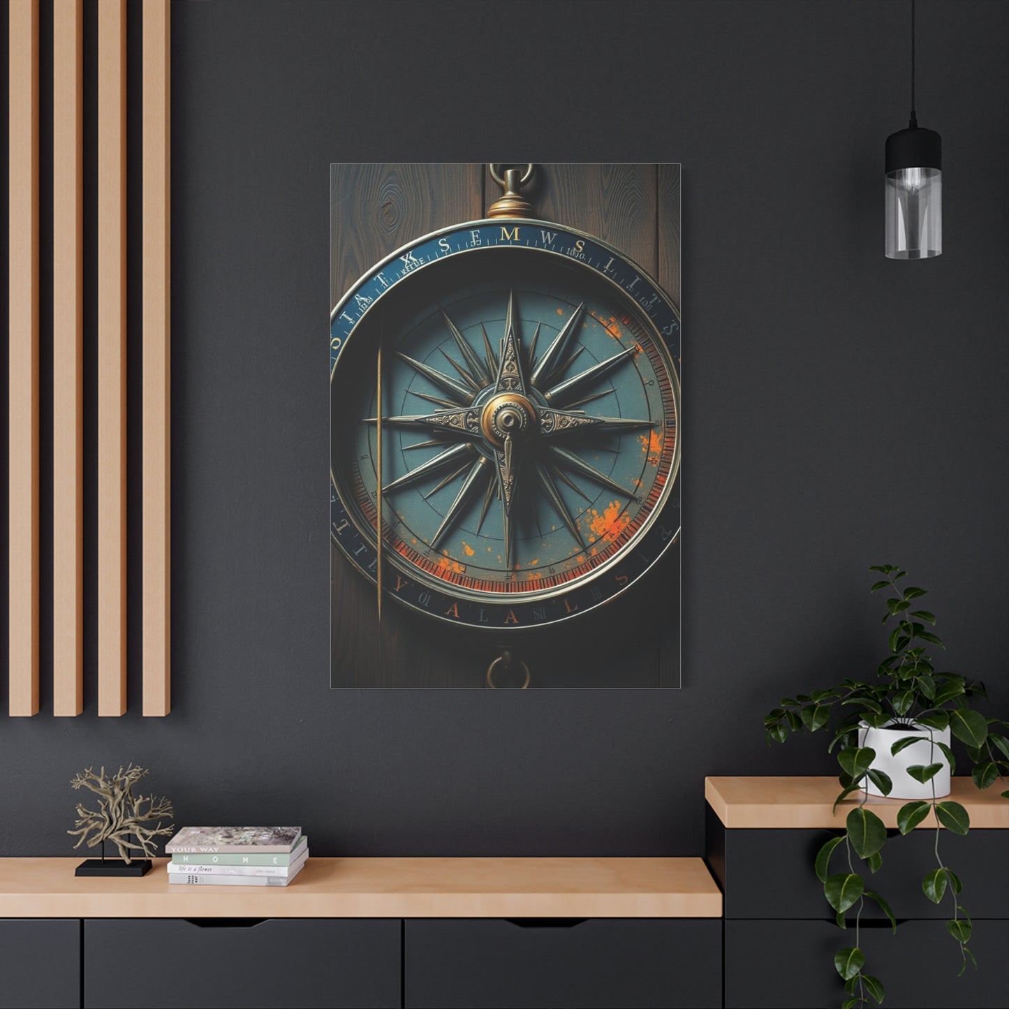 Vision Compass Art Art Wall Art & Canvas Print