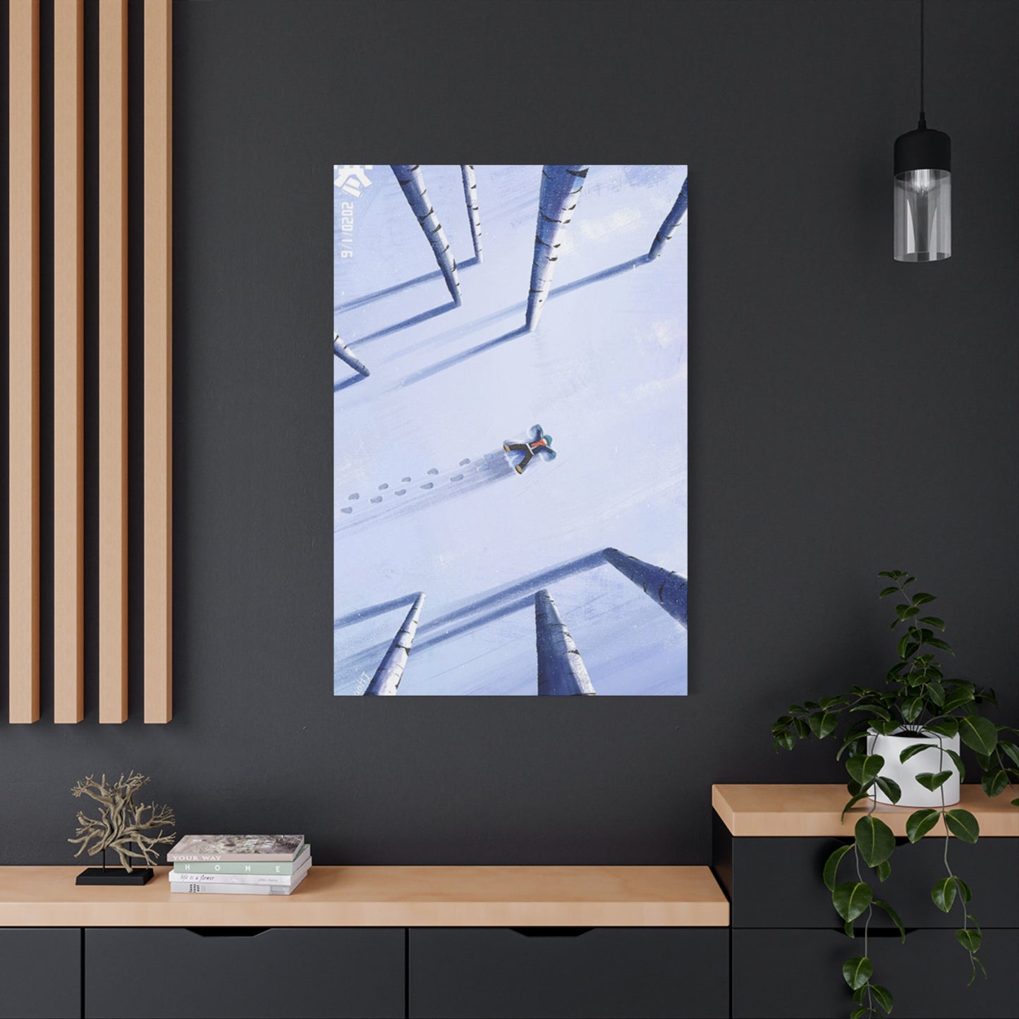 Relaxing After Skiing Wall Art & Canvas Prints