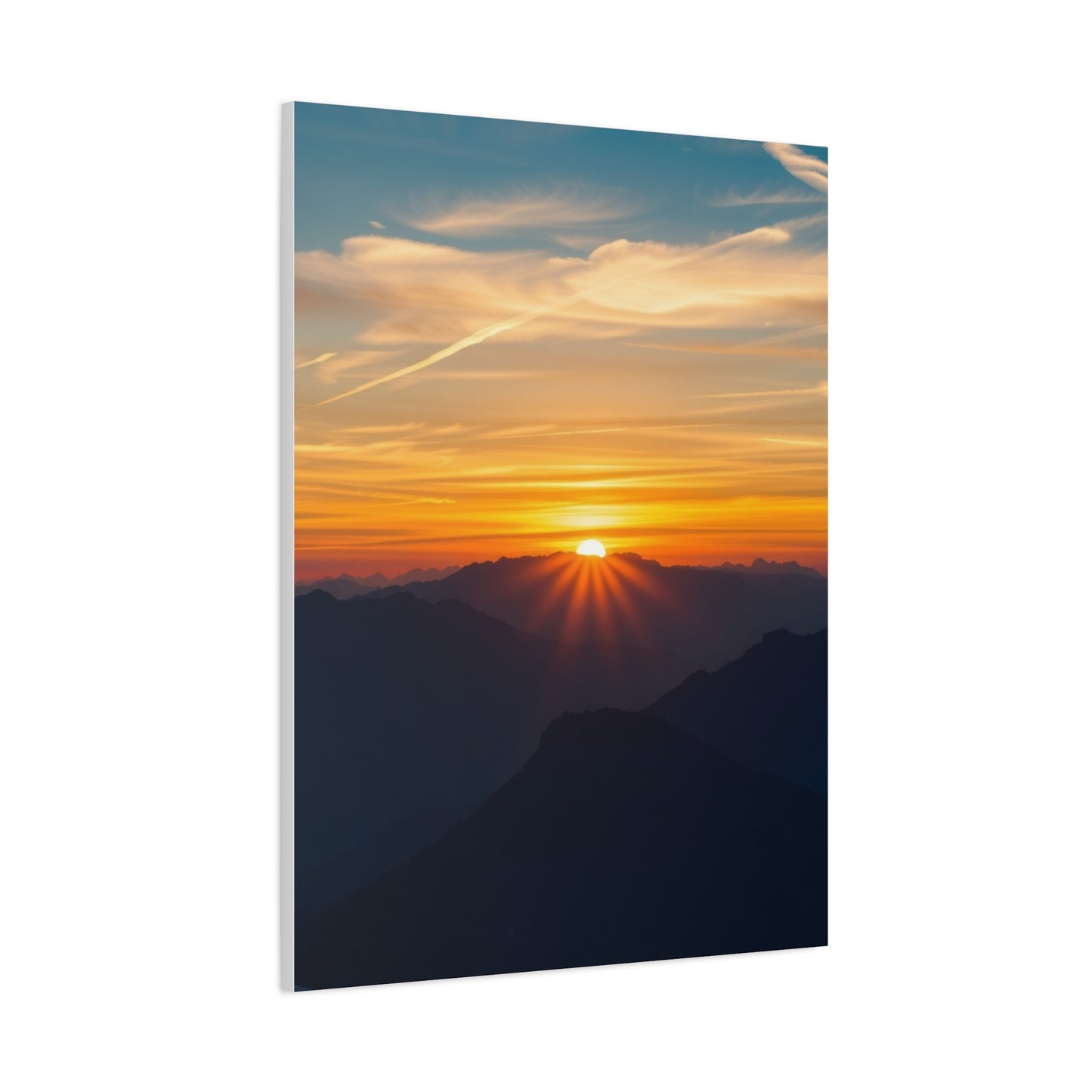 Alpine Dawn & Dusk Masterpiece Wall Art & Canvas Print