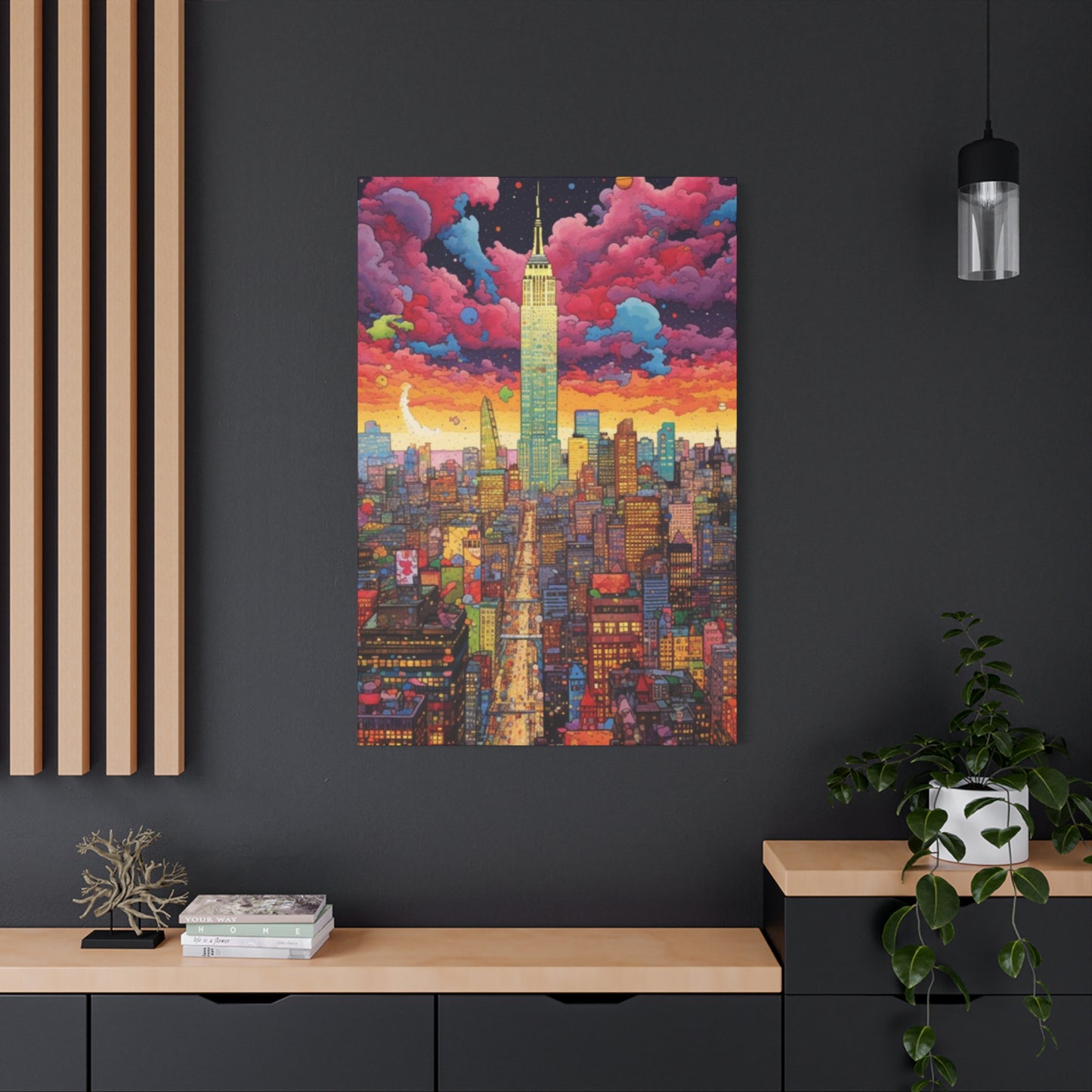 Empire State Building Poster in New York City Wall Art & Canvas Prints