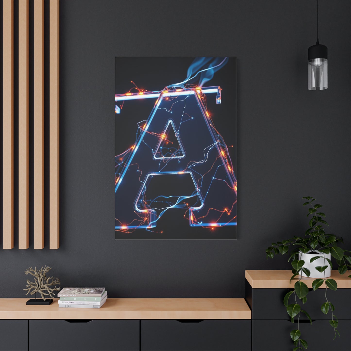 Supreme A Alphabet & Letter Art Collection Wall Art & Canvas Print